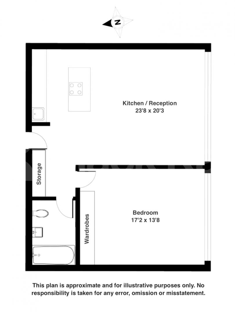 			NEW INSTRUCTION, 1 Bedroom, 1 bath, 1 reception Apartment			 Alaska Buildings Grange Road , London Bridge