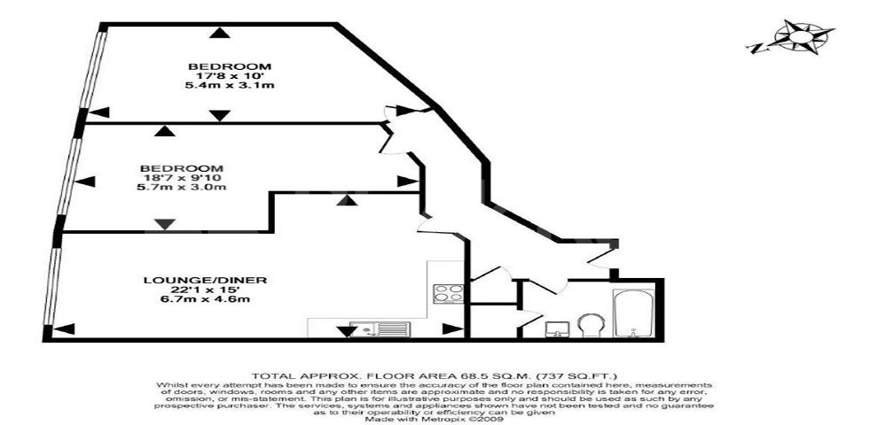 			NEW INSTRUCTION , 2 Bedroom, 1 bath, 1 reception Apartment			 Fossil Court, Long Lane, SE1, London Bridge