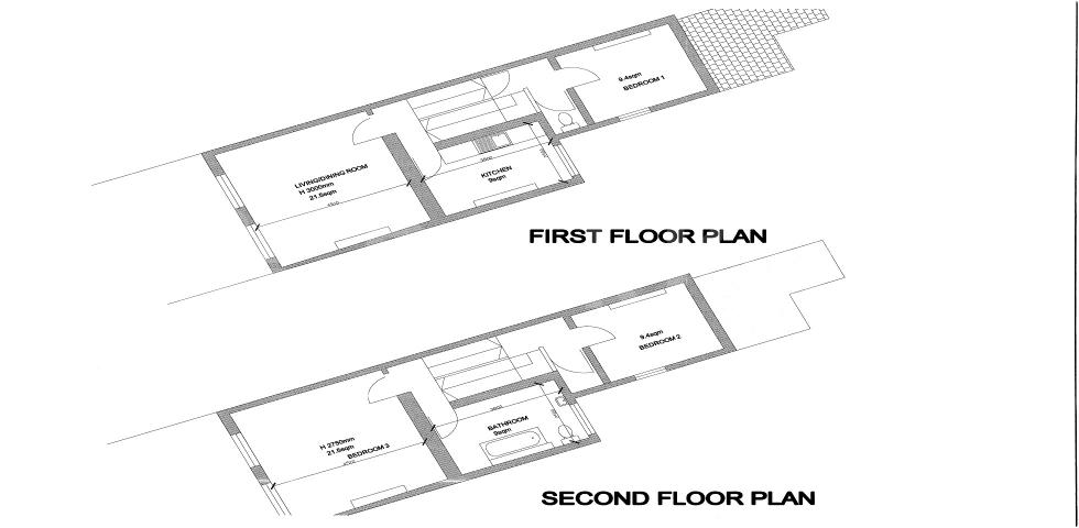 			NEW INSTRUCTION , 3 Bedroom, 1 bath, 1 reception Apartment			 Lee Road, Blackheath