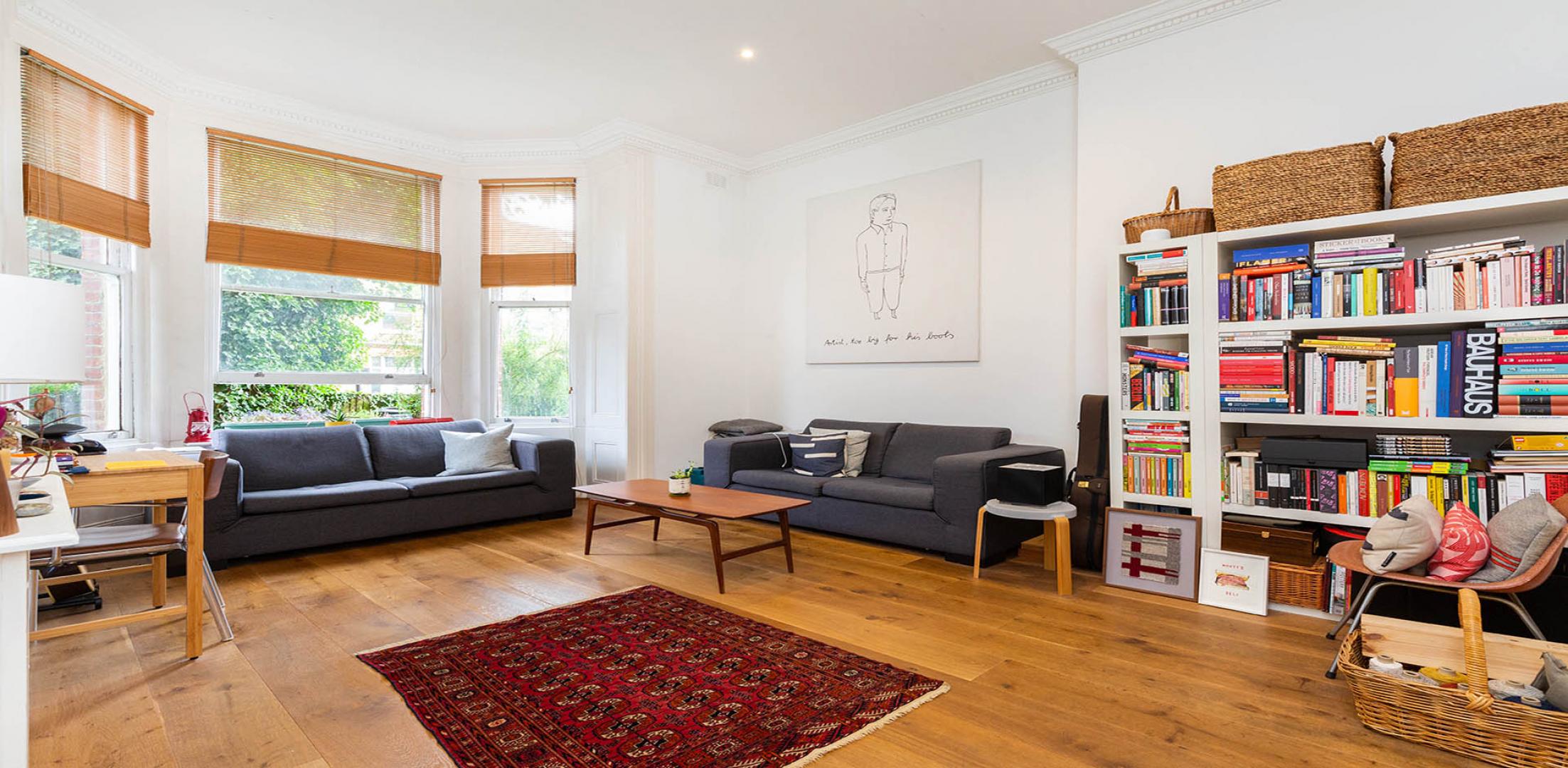 			3 Bedroom, 2 bath, 1 reception Apartment			 Sumatra Road, West Hampstead