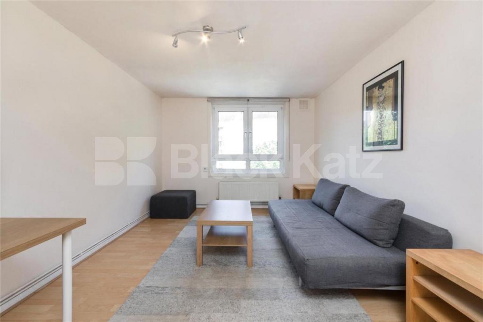 one-bedroom apartment offers modern living in a charming North London setting Hilldrop Crescent, Camden Borders 