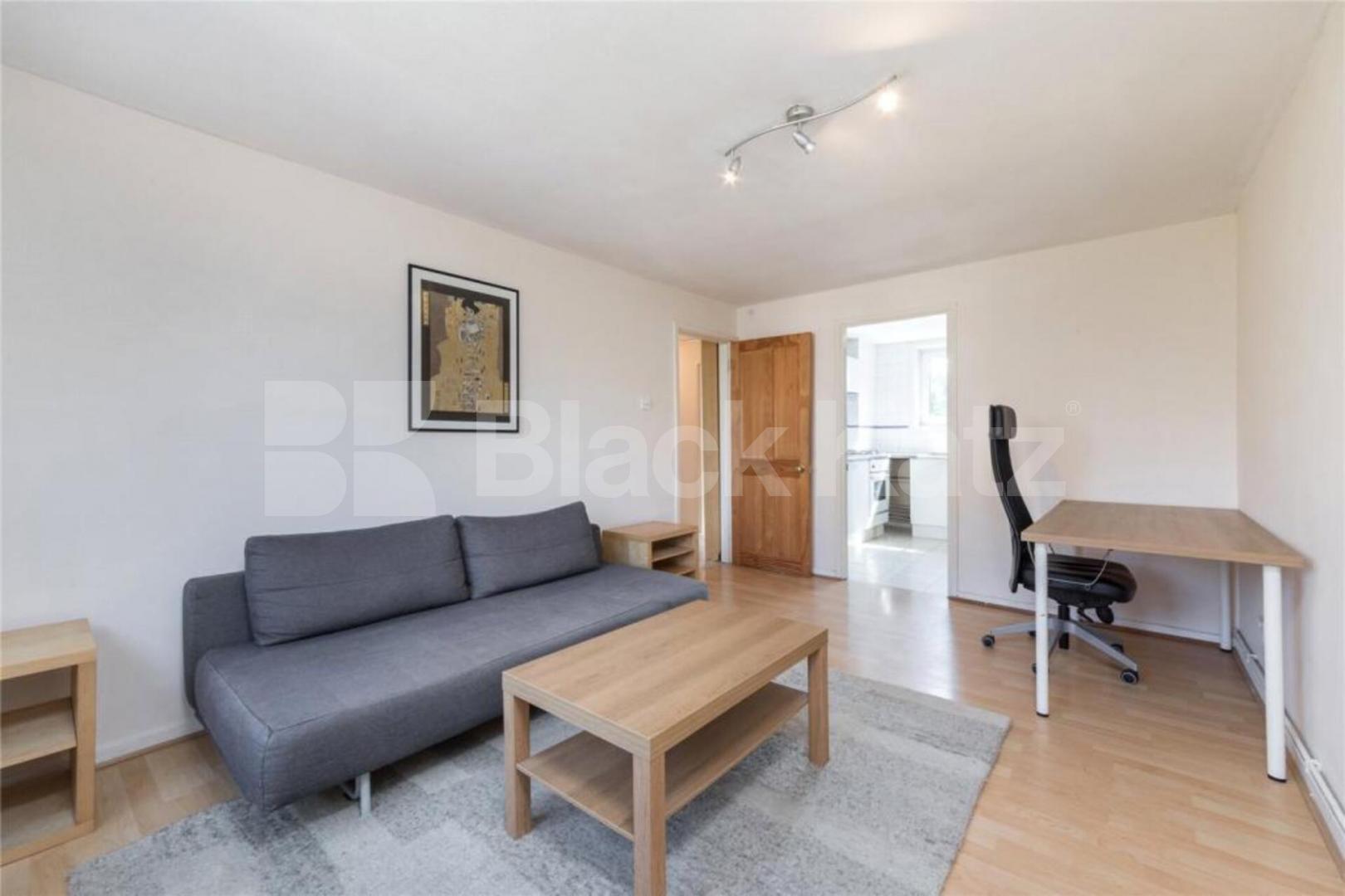 one-bedroom apartment offers modern living in a charming North London setting Hilldrop Crescent, Camden Borders 