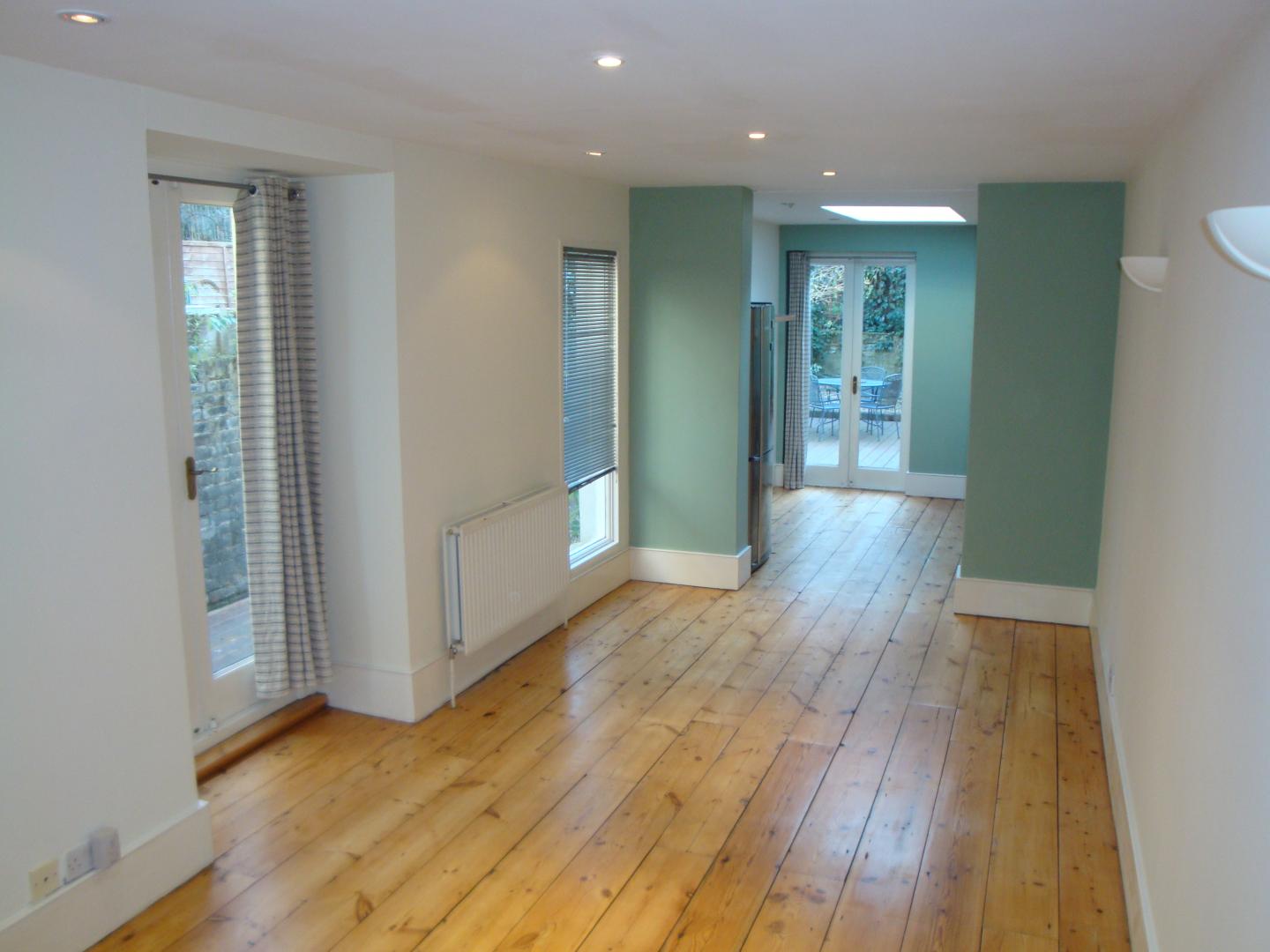 			GARDEN APARTMENT, 2 Bedroom, 1 bath, 1 reception Flat			 Iverson Road, WEST HAMPSTEAD
