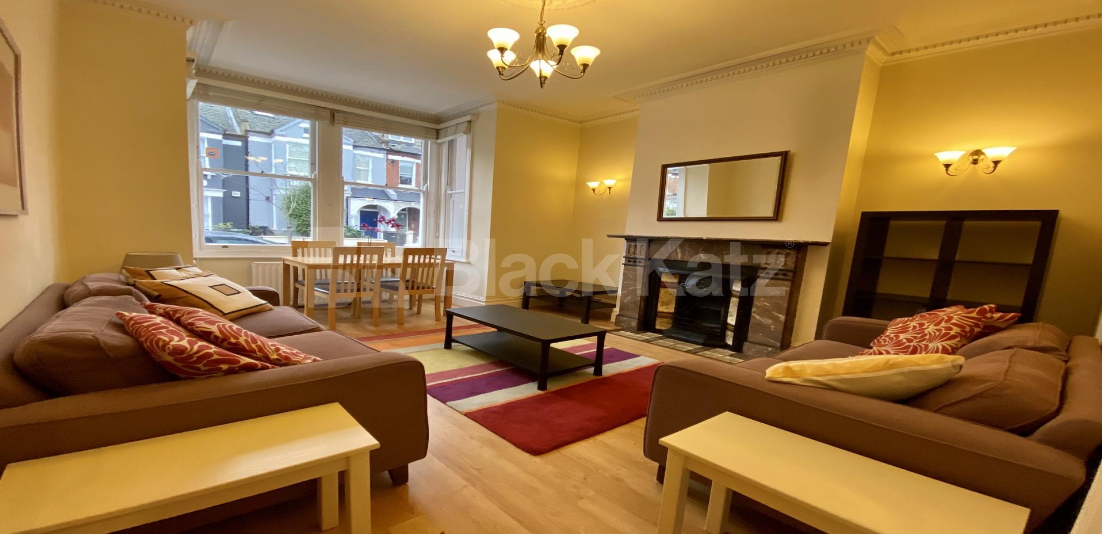 			LET , 2 Bedroom, 1 bath, 1 reception Apartment			 Killyon Road, Clapham