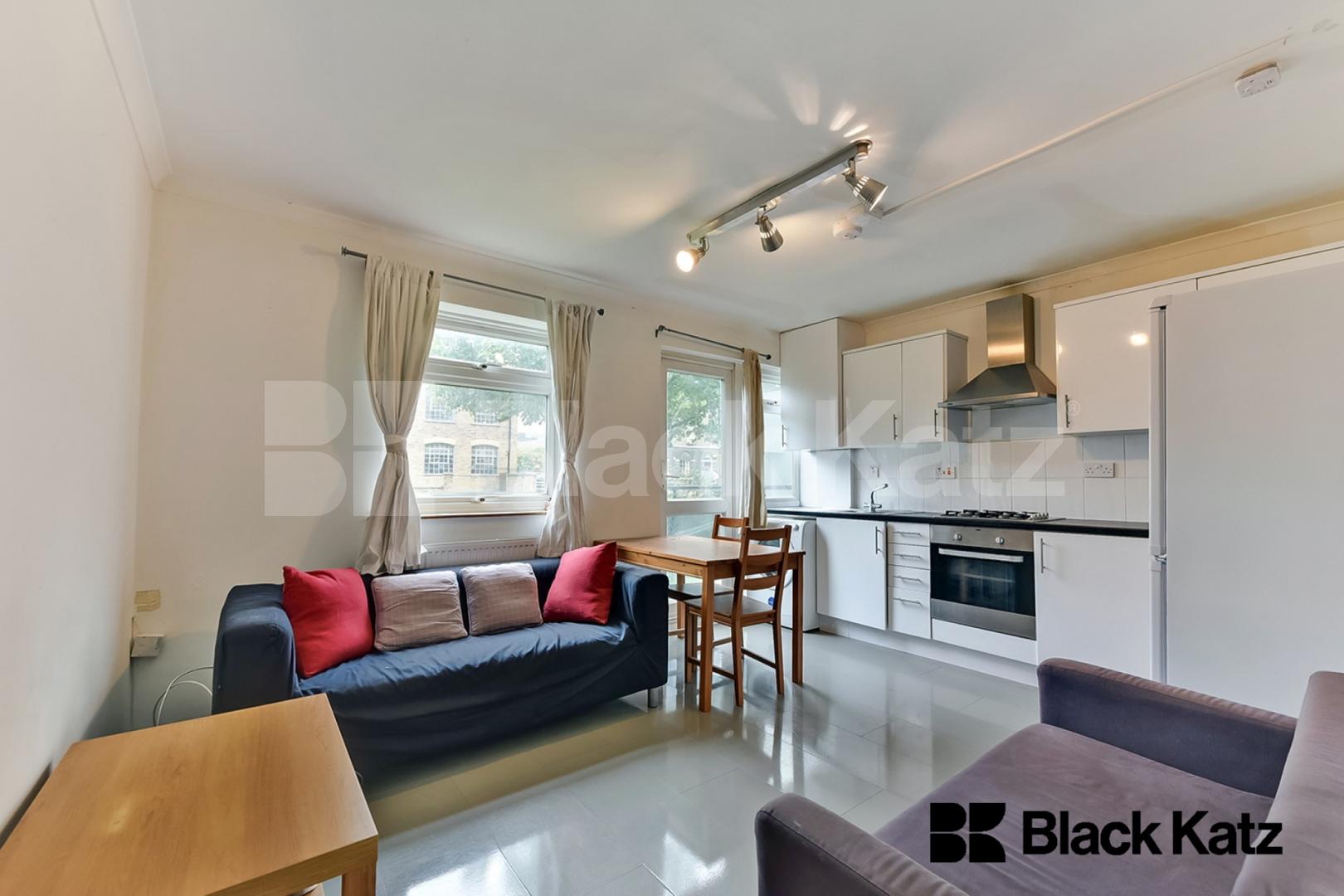 Spread over two floors of this extremely well kept Mid-Century Development  Abbey Street, Bermondsey