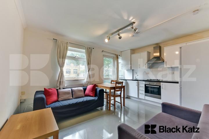 Spread over two floors of this extremely well kept Mid-Century Development  Abbey Street, Bermondsey