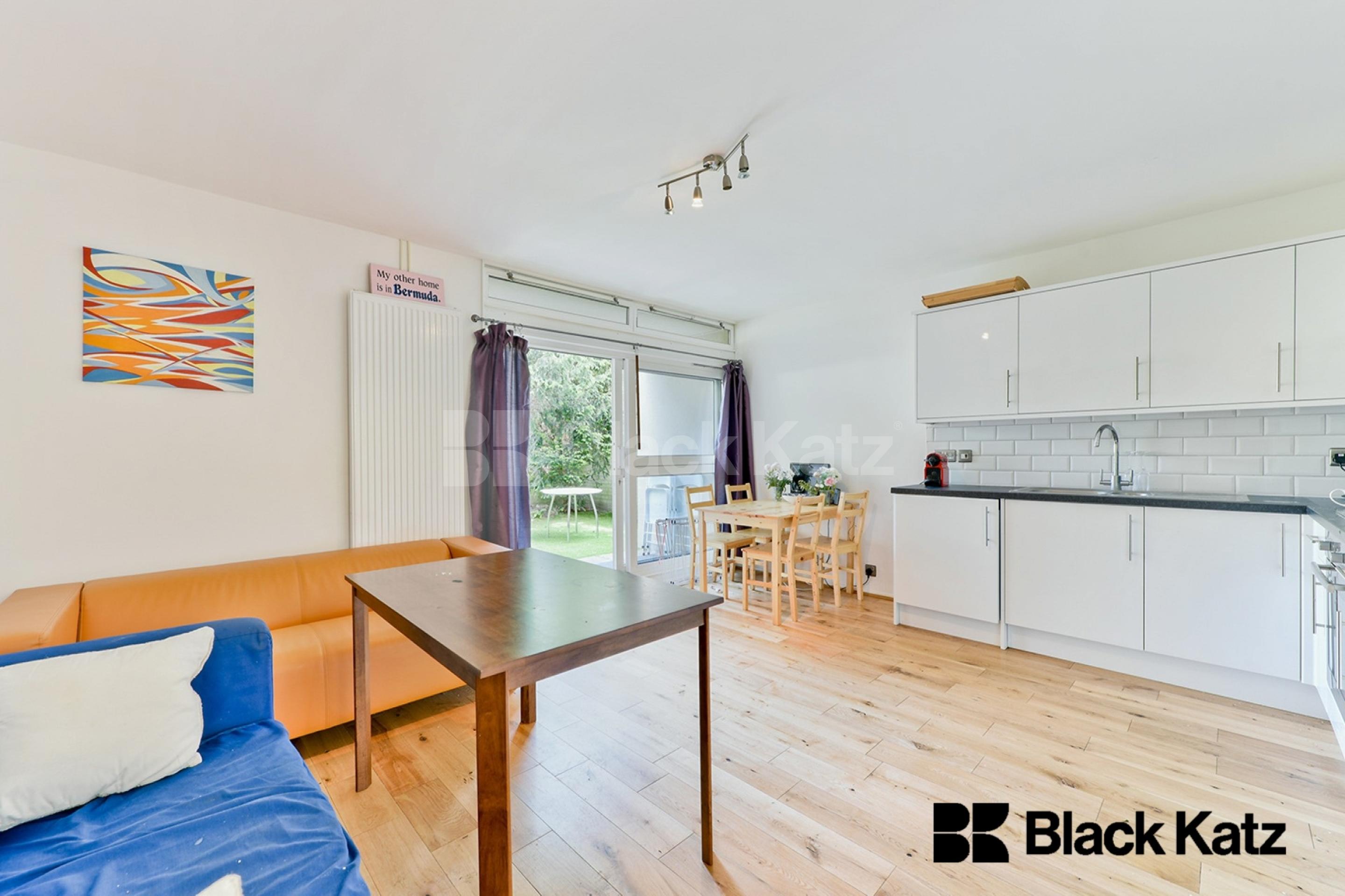 Arranged over two floors with tranquil garden Cedars Road, Clapham Common North Side SW4