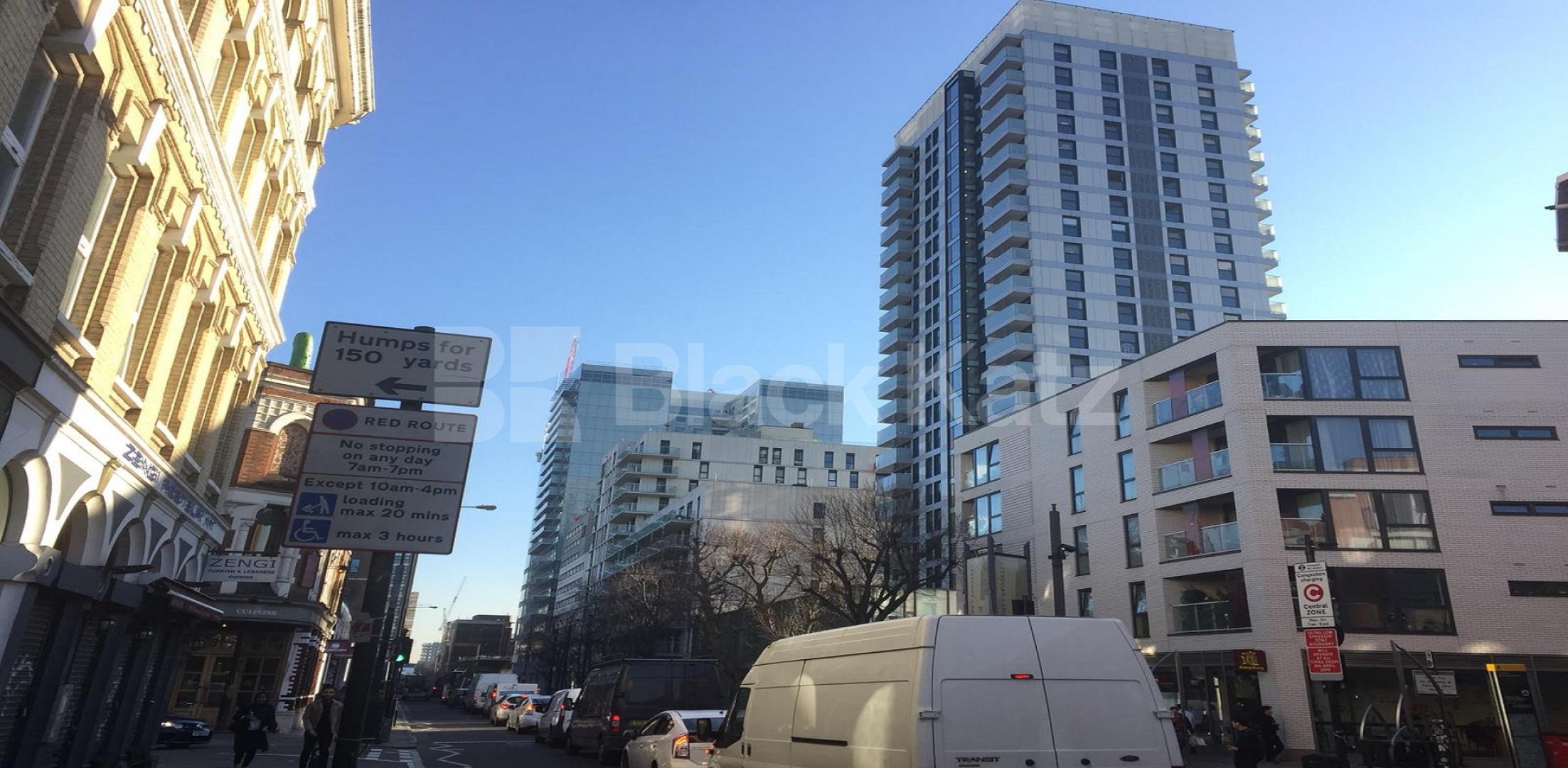 			UNDER OFFER  (Includes Water Rates). , 1 Bedroom, 1 bath, 1 reception Apartment			 Denning Point. Commercial Street., Aldgate 