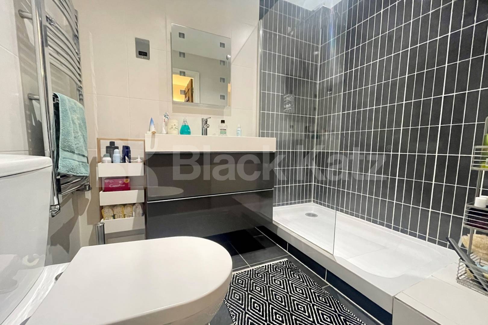 Contemporary warehouse style apartment with exposed brick work and wood floors Pensbury Place, Clapham Old Town