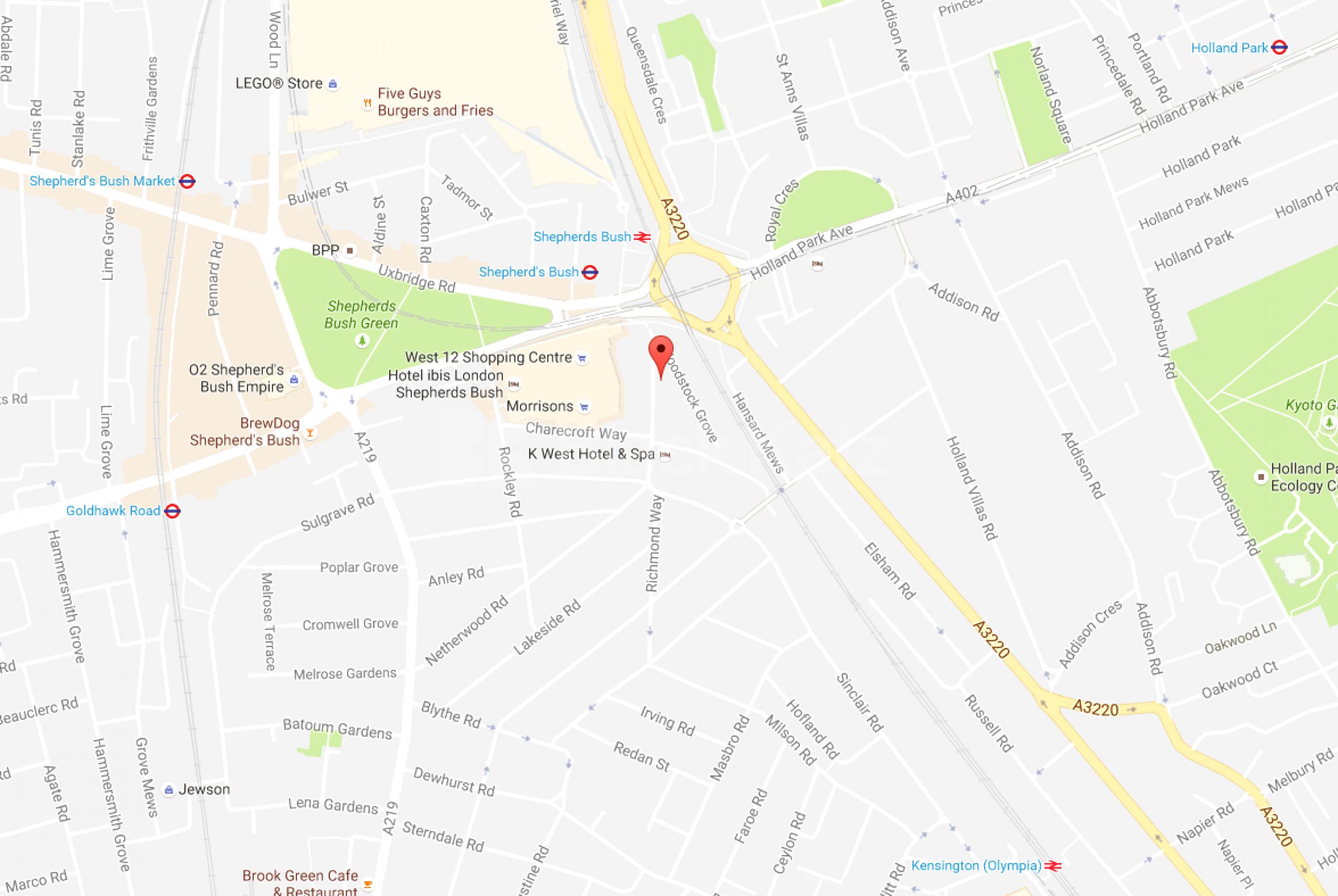 			NEW INSTRUCTION, 1 Bedroom, 1 bath, 1 reception Flat			 Richmond Way, Shepherds Bush/Brook Green W14