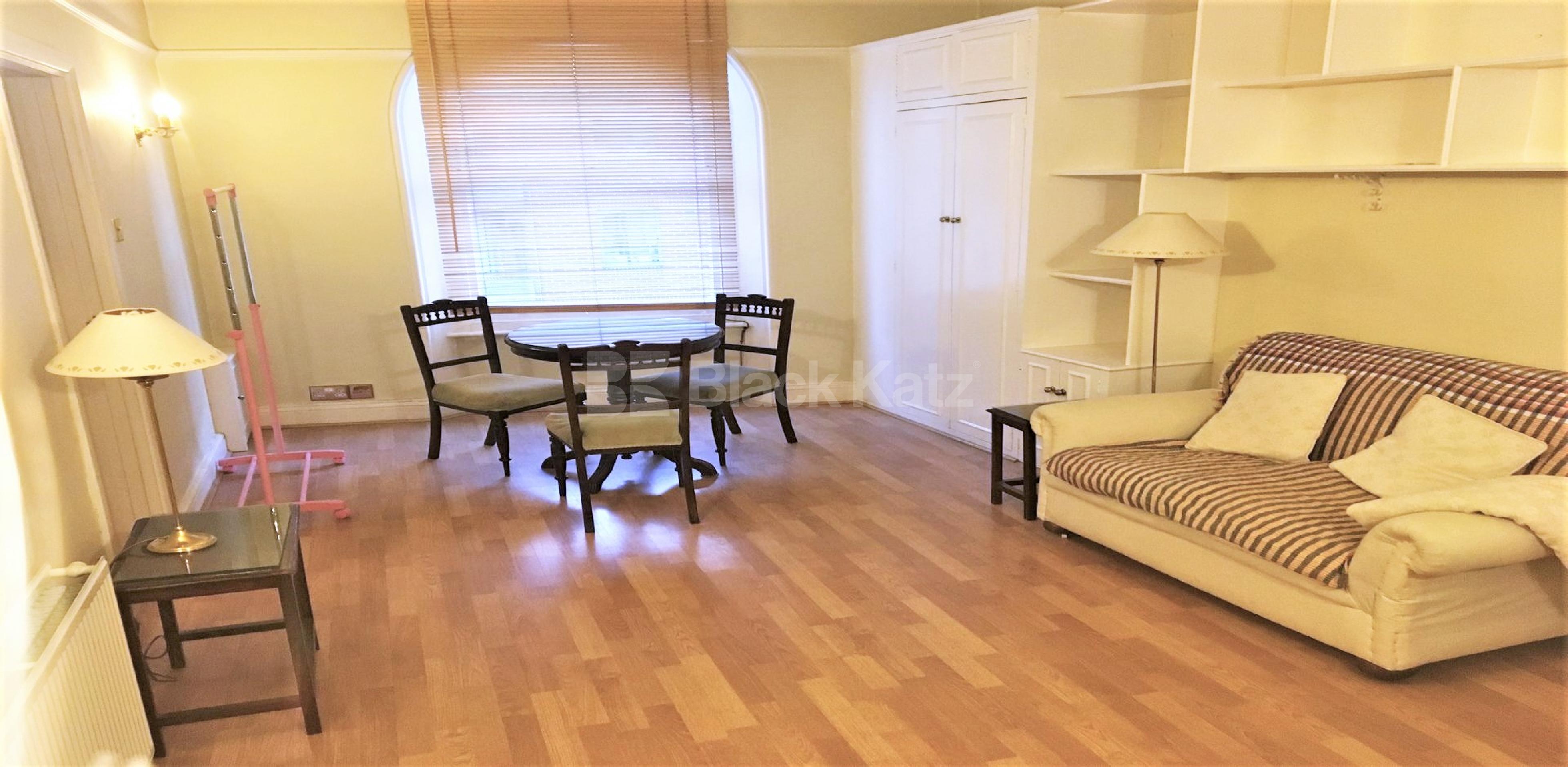 			COUNCIL TAX and WATER INCLUDED, Studio Apartment, 1 bath, 1 reception Flat			 Emperors Gate, GLOUCESTER ROAD SW7