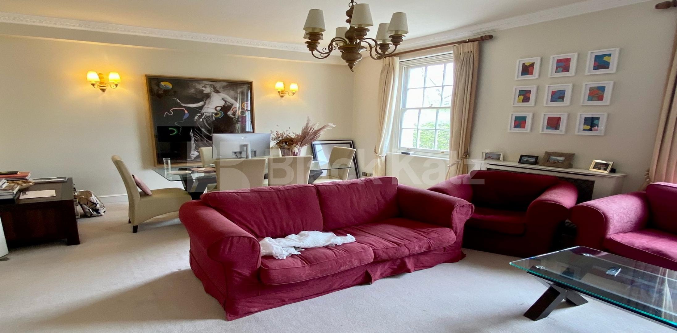 			LET  , 3 Bedroom, 2 bath, 1 reception Apartment			 St George’s Square, Pimilco / Victoria 