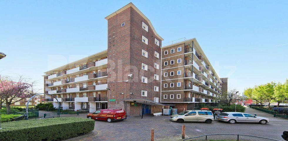 superbly located larger than average mid-century development   Stewarts Road , Battersea Park Station