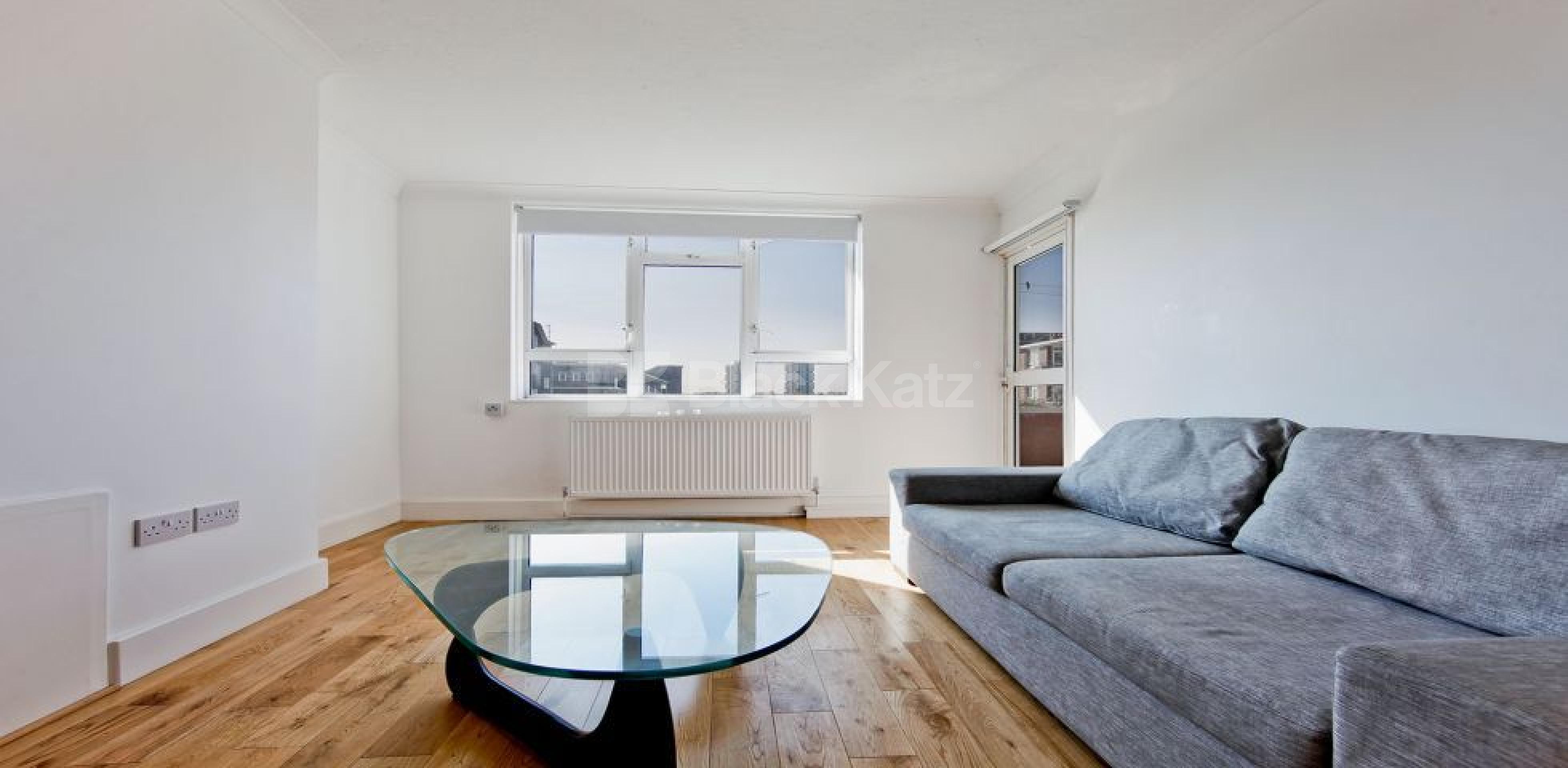 superbly located larger than average mid-century development   Stewarts Road , Battersea Park Station SW8