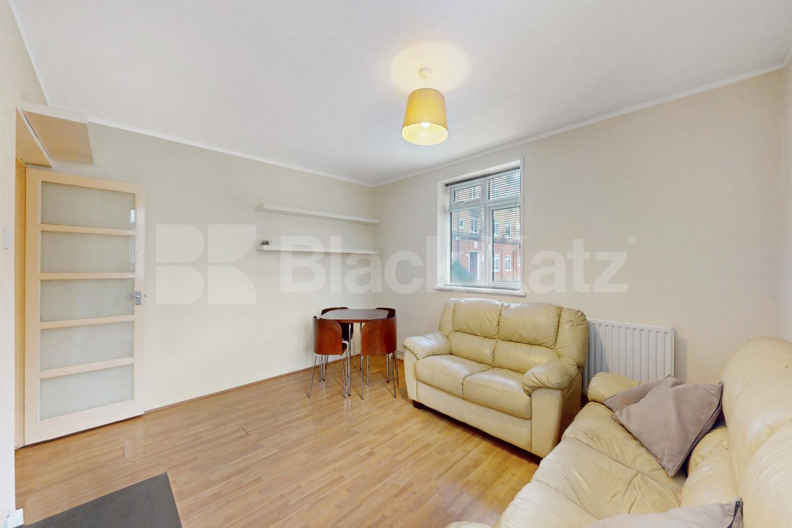 Bright & airy, very well proportioned rooms, wooden floors and superbly located Tait Court, Lansdowne Green , Stockwell