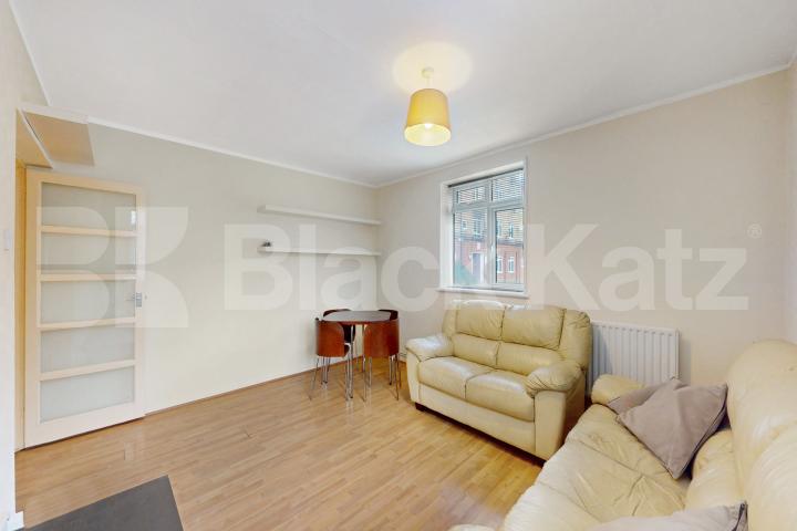 Bright & airy, very well proportioned rooms, wooden floors and superbly located Tait Court, Lansdowne Green , Stockwell