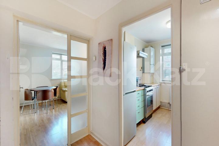 Bright & airy, very well proportioned rooms, wooden floors and superbly located Tait Court, Lansdowne Green , Stockwell
