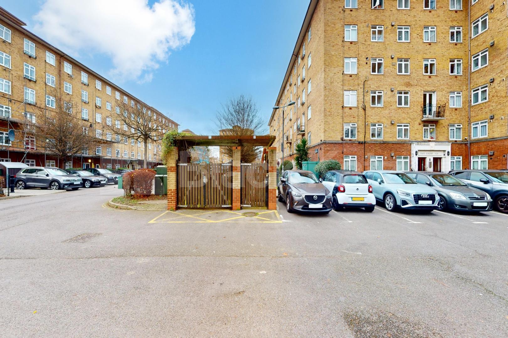 Bright & airy, very well proportioned rooms, wooden floors and superbly located Tait Court, Lansdowne Green , Stockwell