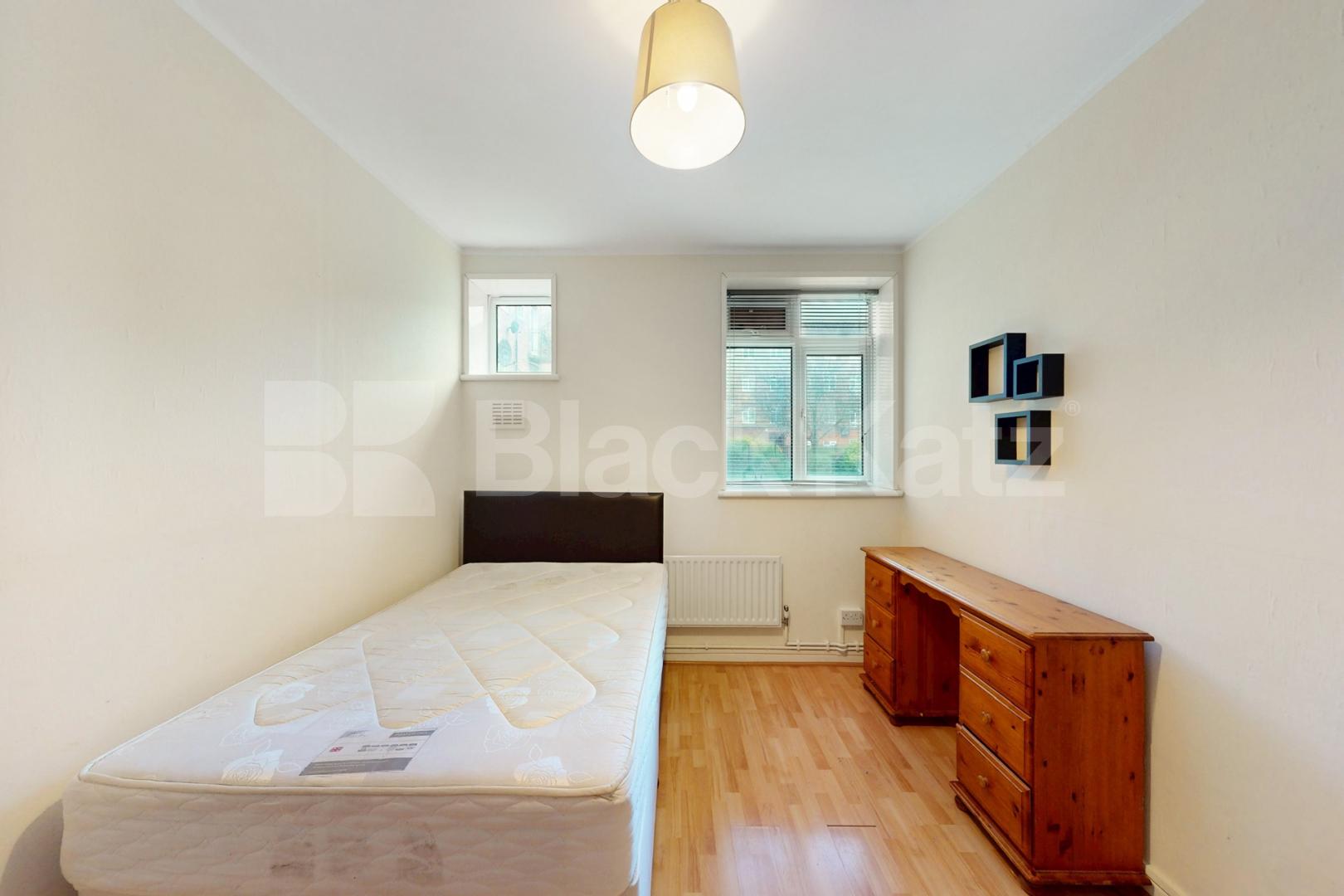 Bright & airy, very well proportioned rooms, wooden floors and superbly located Tait Court, Lansdowne Green , Stockwell