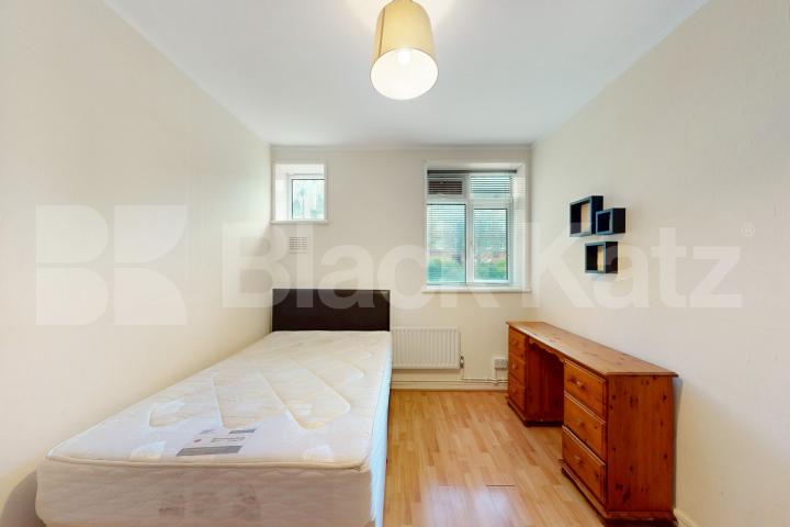 Bright & airy, very well proportioned rooms, wooden floors and superbly located Tait Court, Lansdowne Green , Stockwell