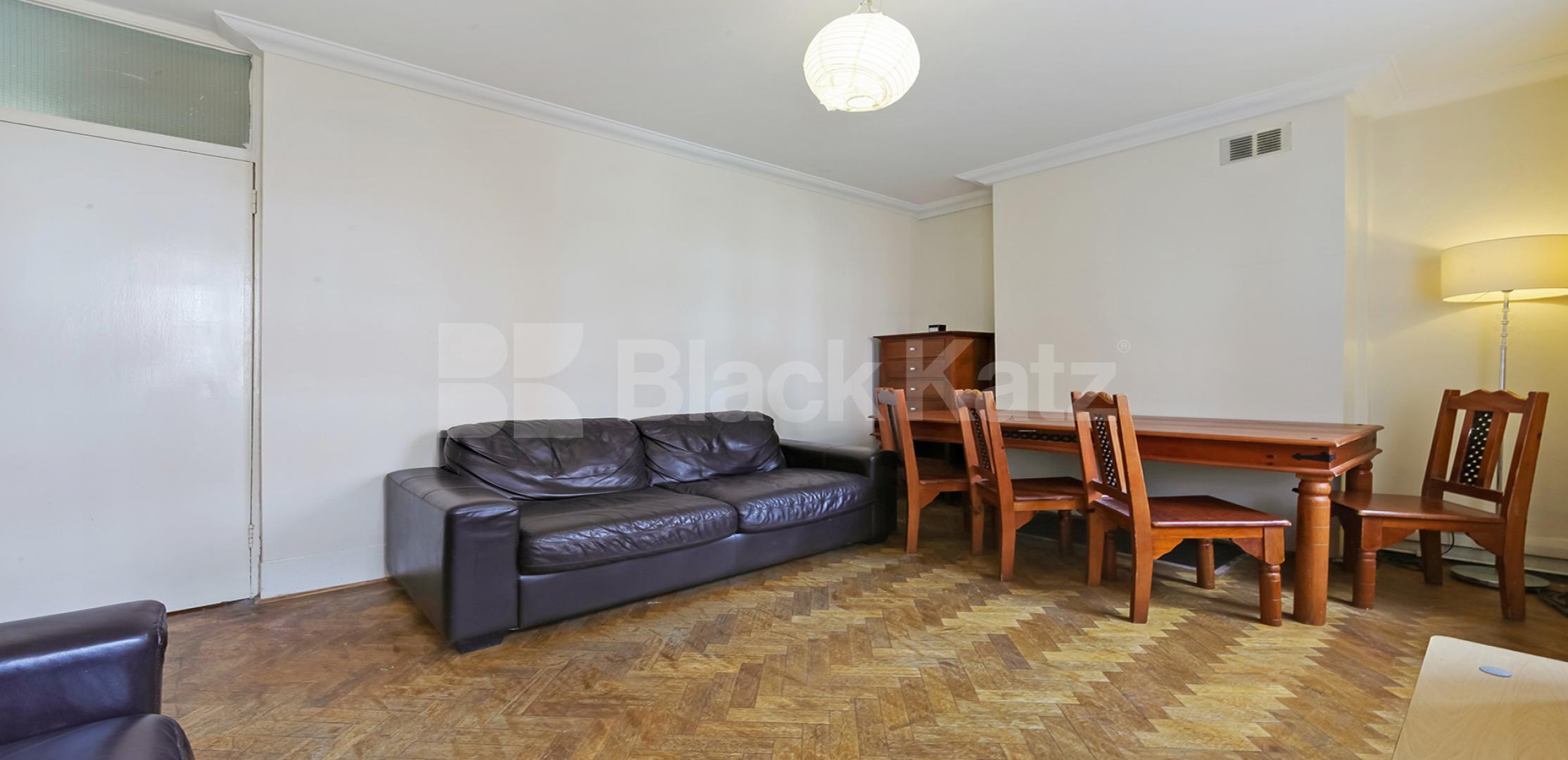 			LET , 3 Bedroom, 1 bath, 1 reception Apartment			 Whites Square, Clapham Common