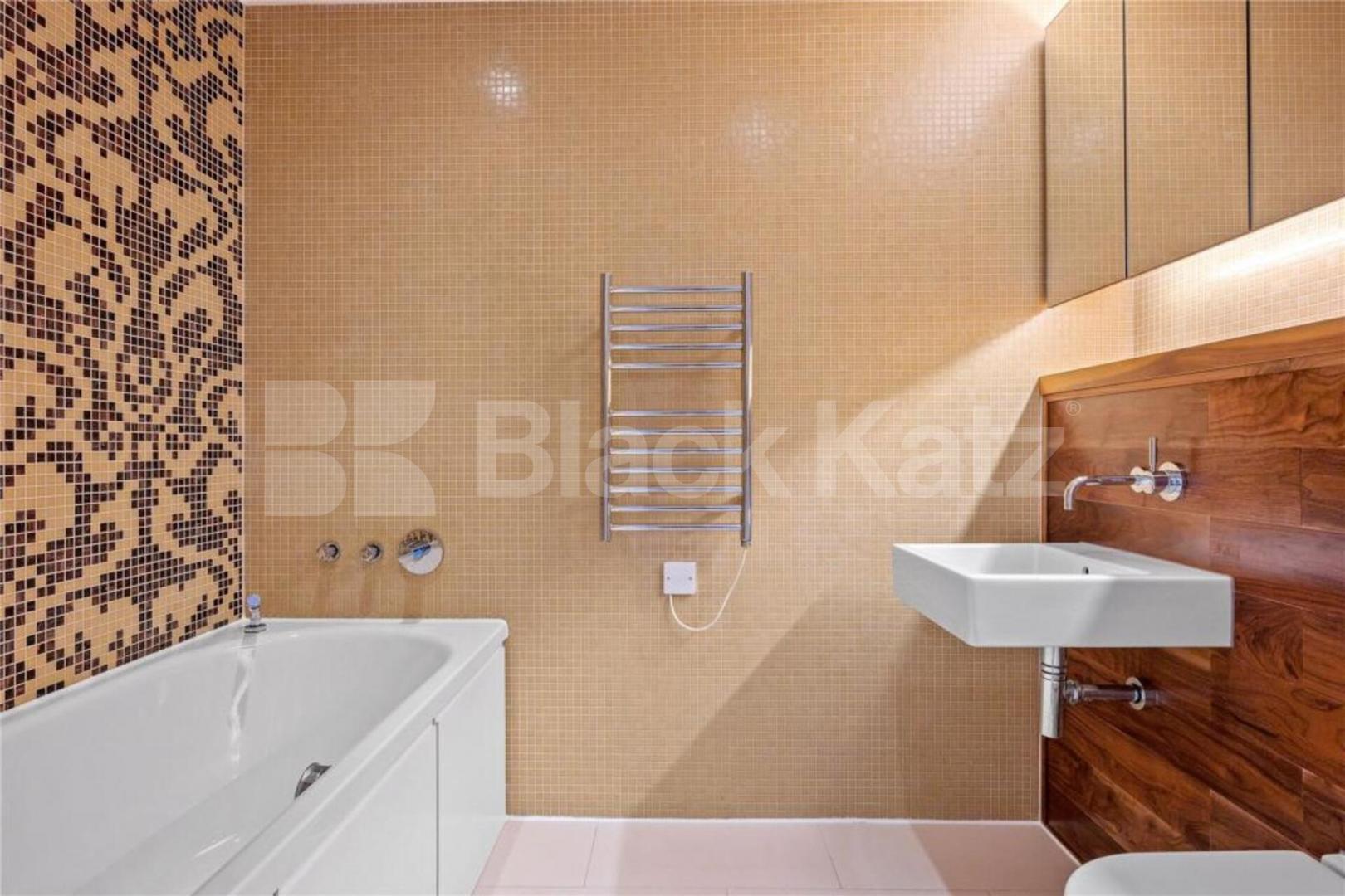 Modern Two Double Apartment with Balcony at Wallpaper Apartments, N1 Offord Road, Islington 