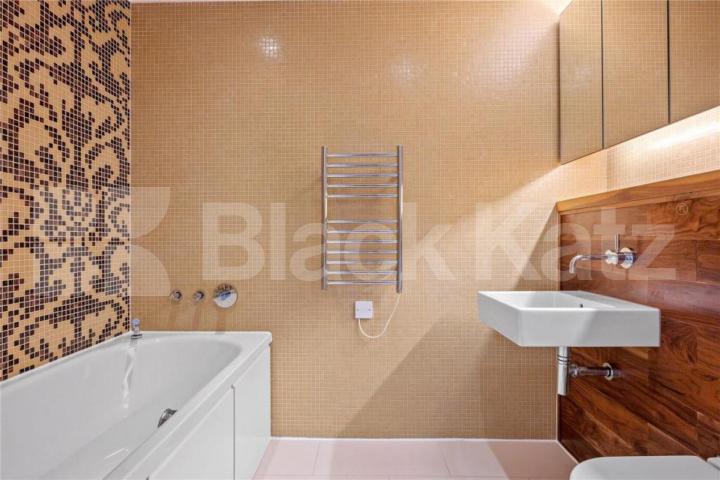 Modern Two Double Apartment with Balcony at Wallpaper Apartments, N1 Offord Road, Islington 