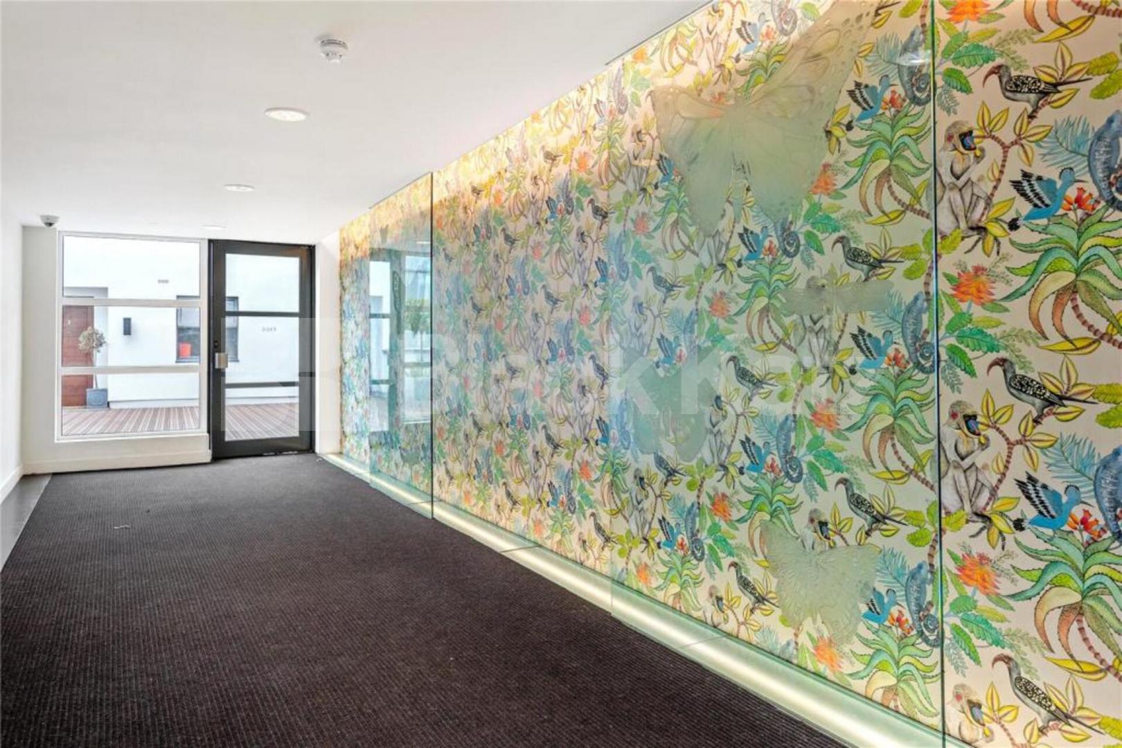 Modern Two Double Apartment with Balcony at Wallpaper Apartments, N1 Offord Road, Islington 