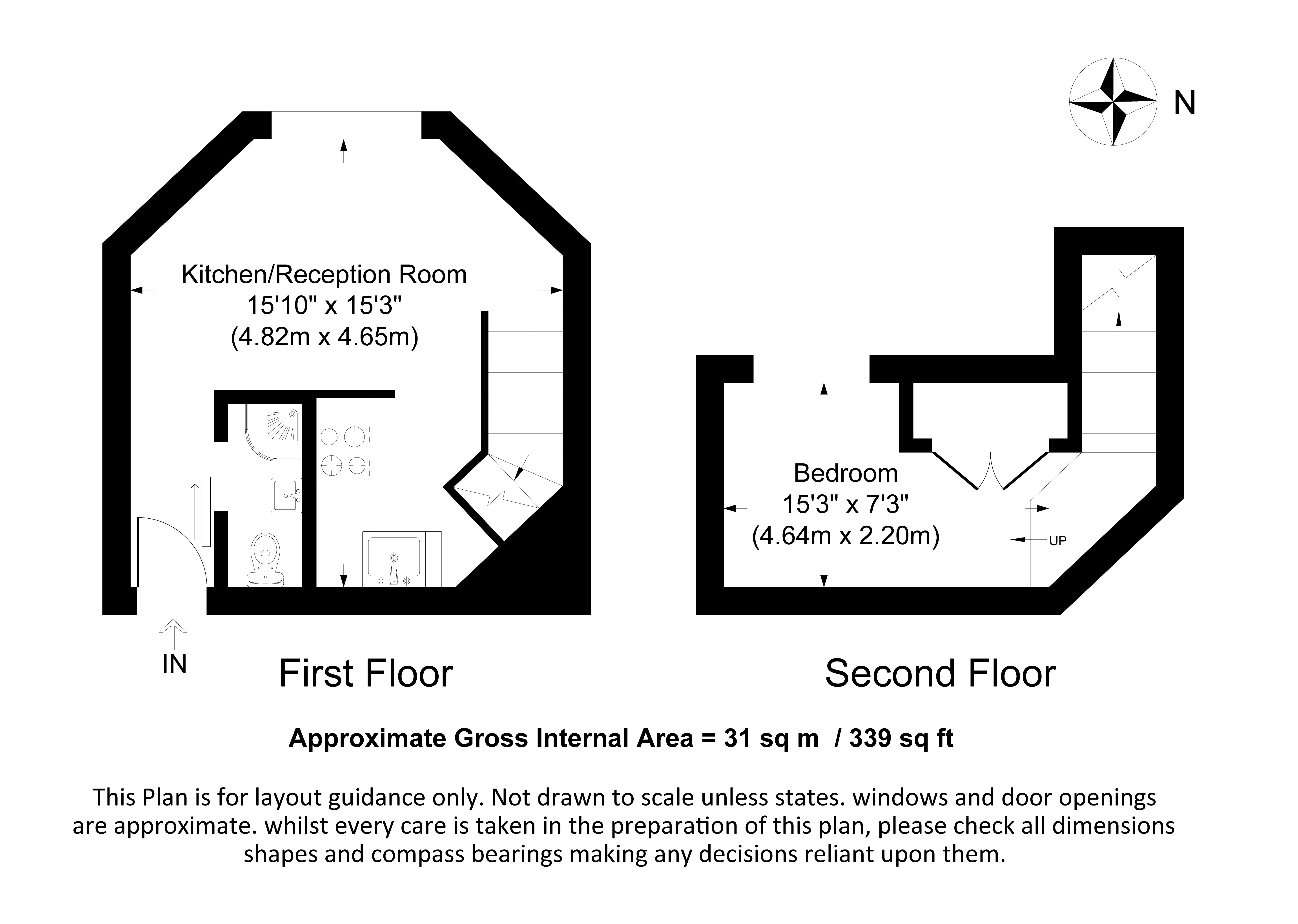 Fitzjohns Avenue, Hampstead, NW3 (Inclusive of Gas and Water) floorplan