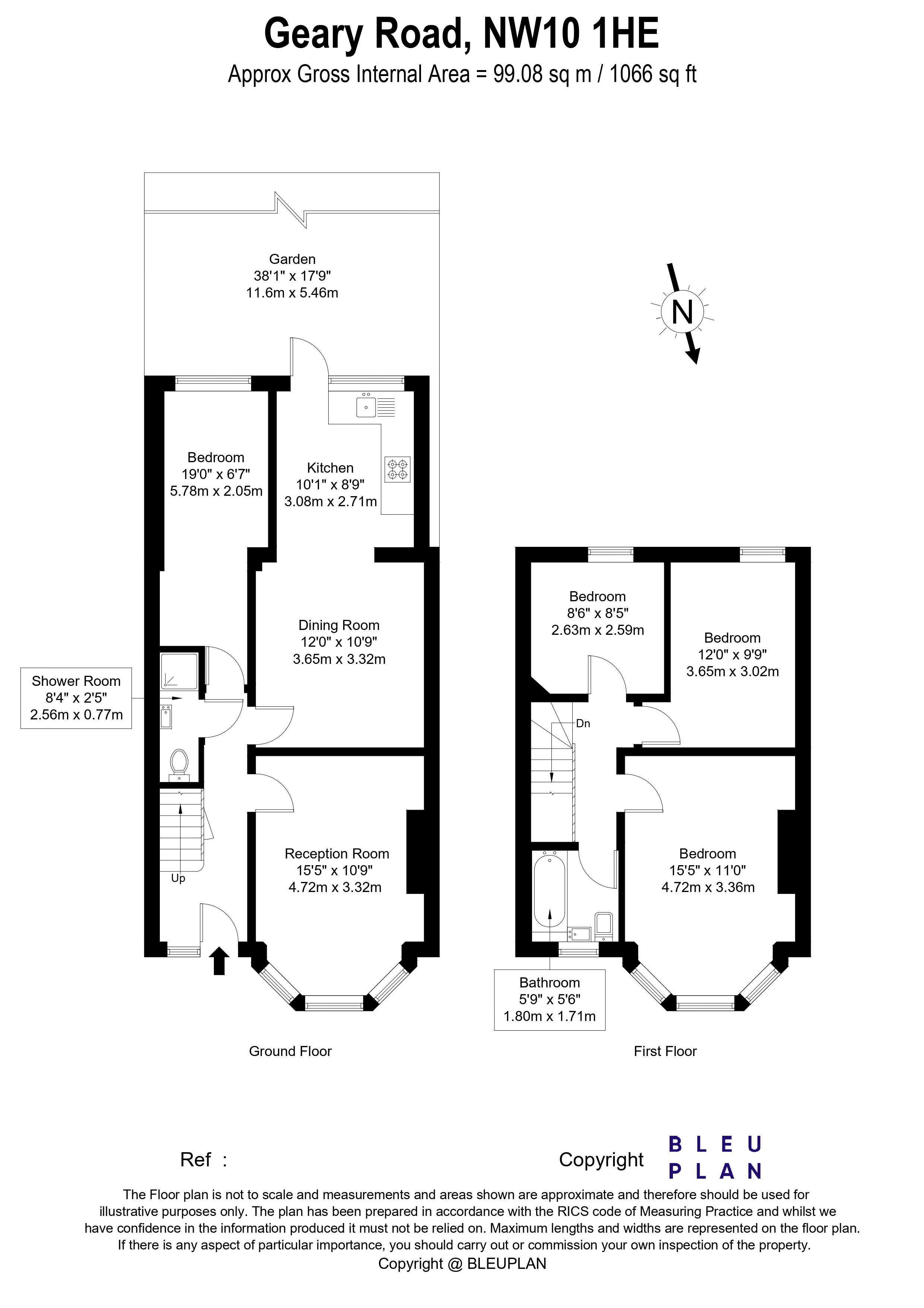 Geary Road, London, NW10 floorplan