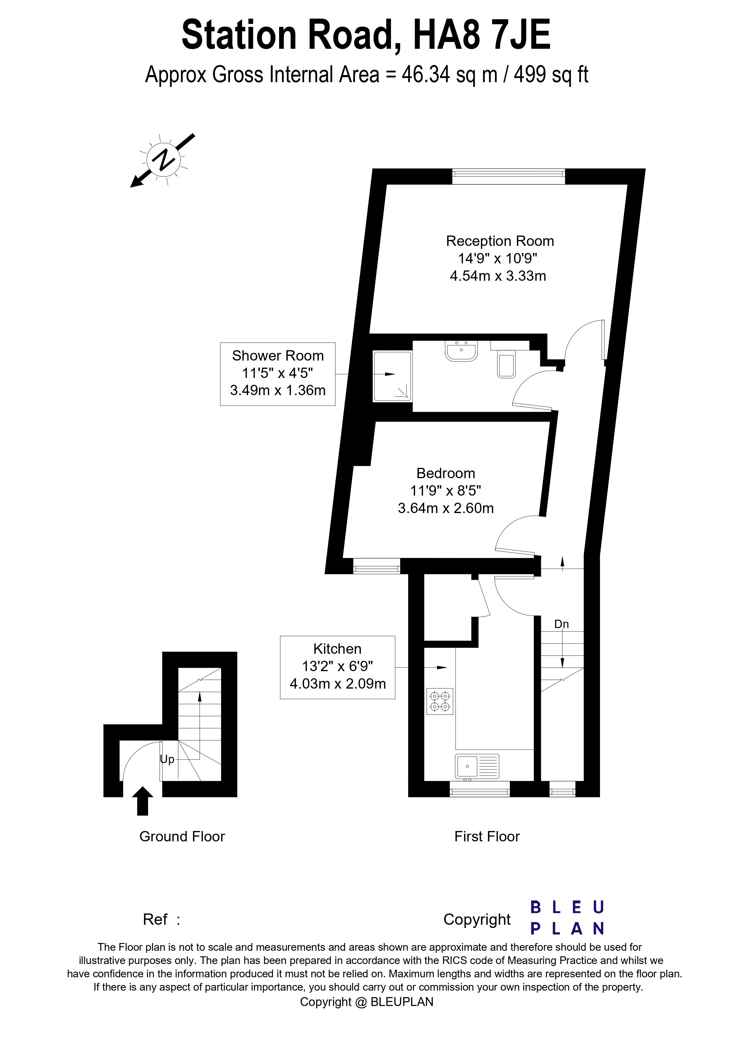 Station Road, Edgware, HA8 floorplan