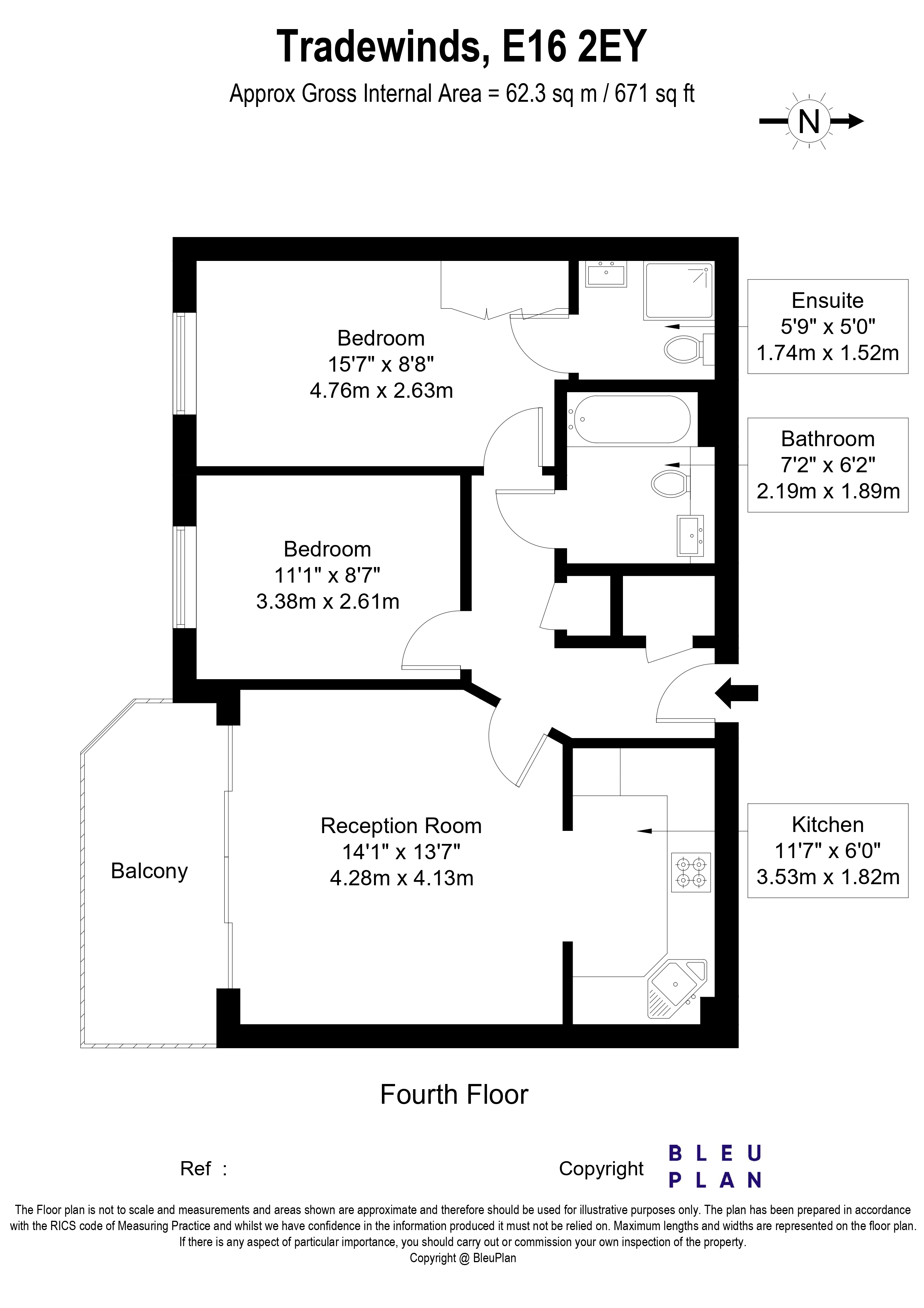 Wards Wharf Approach floorplan
