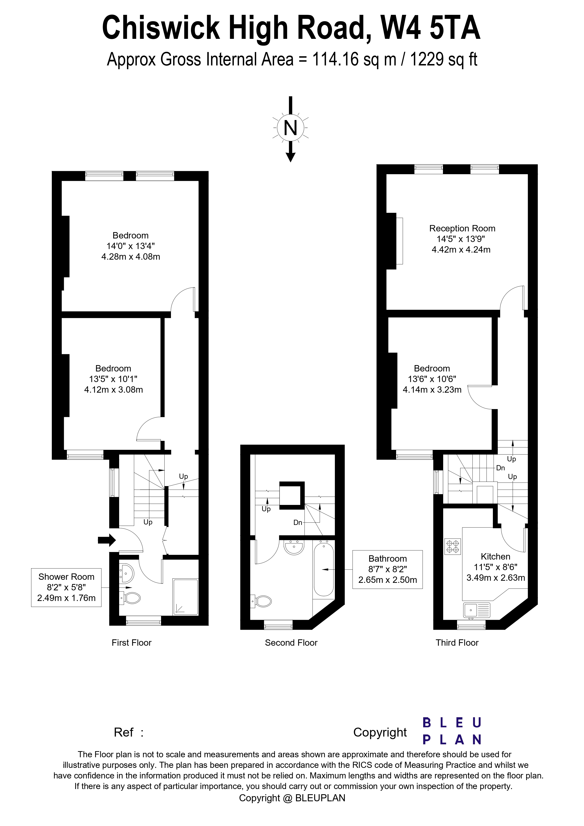 Chiswick High Road, London, W4 floorplan