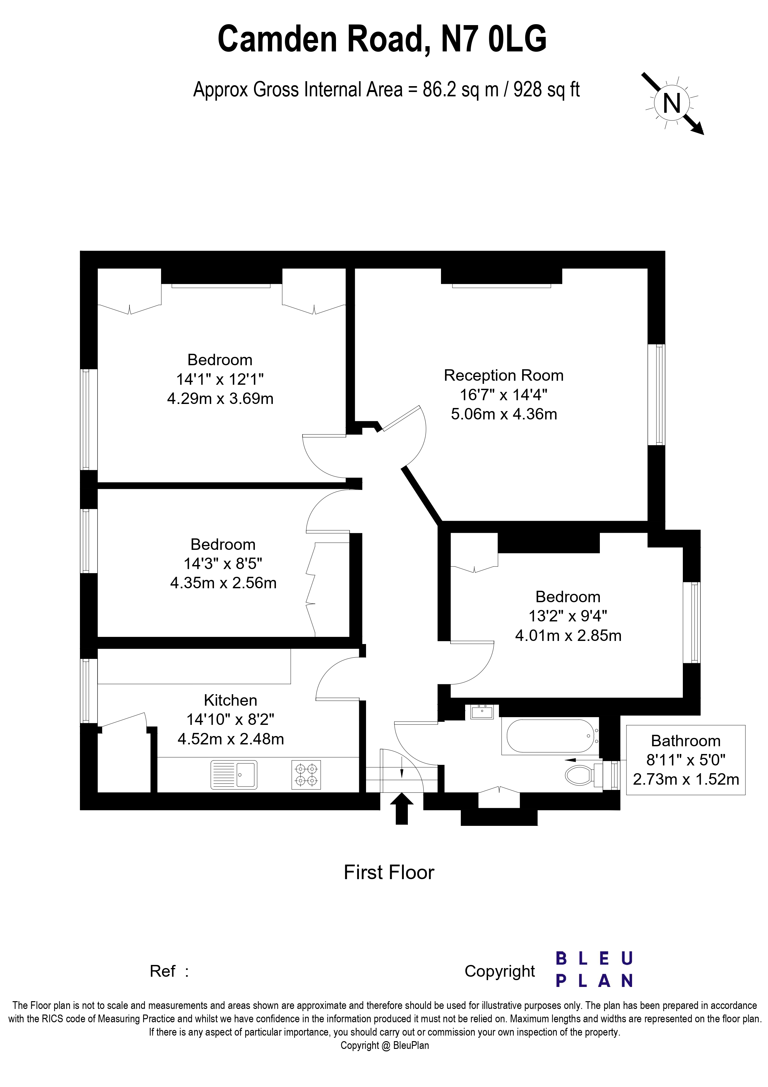 Camden Road floorplan