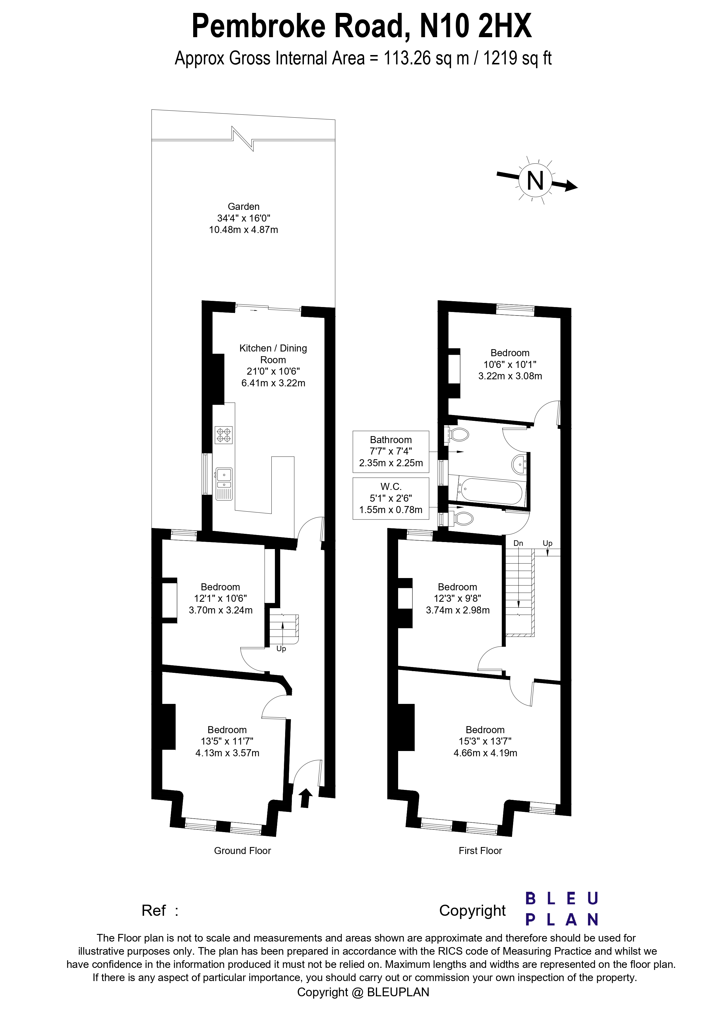Pembroke Road floorplan