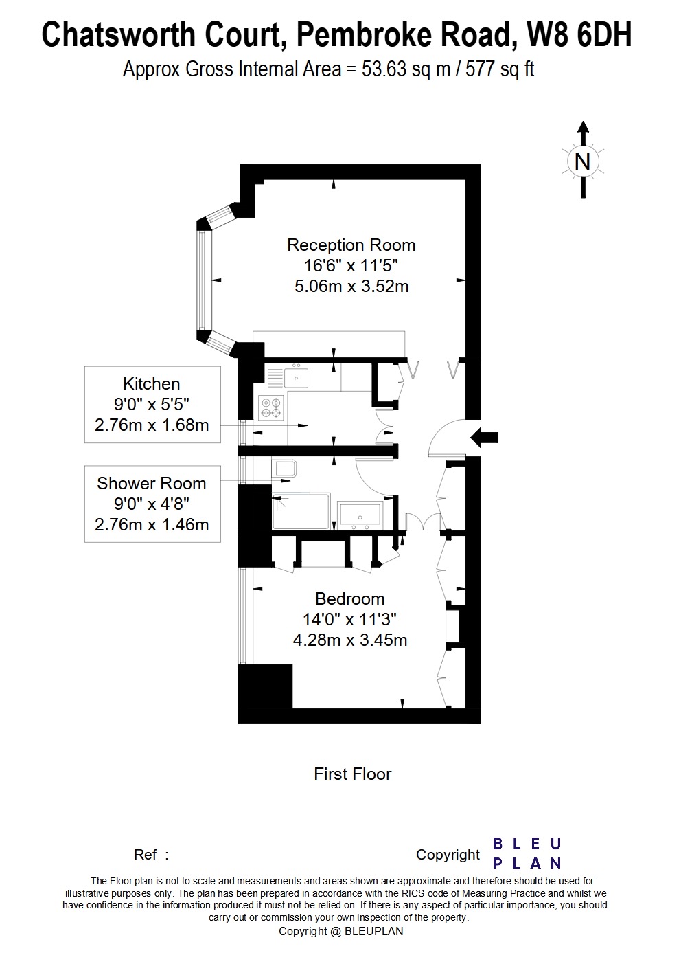 Pembroke Road, London, W8 floorplan