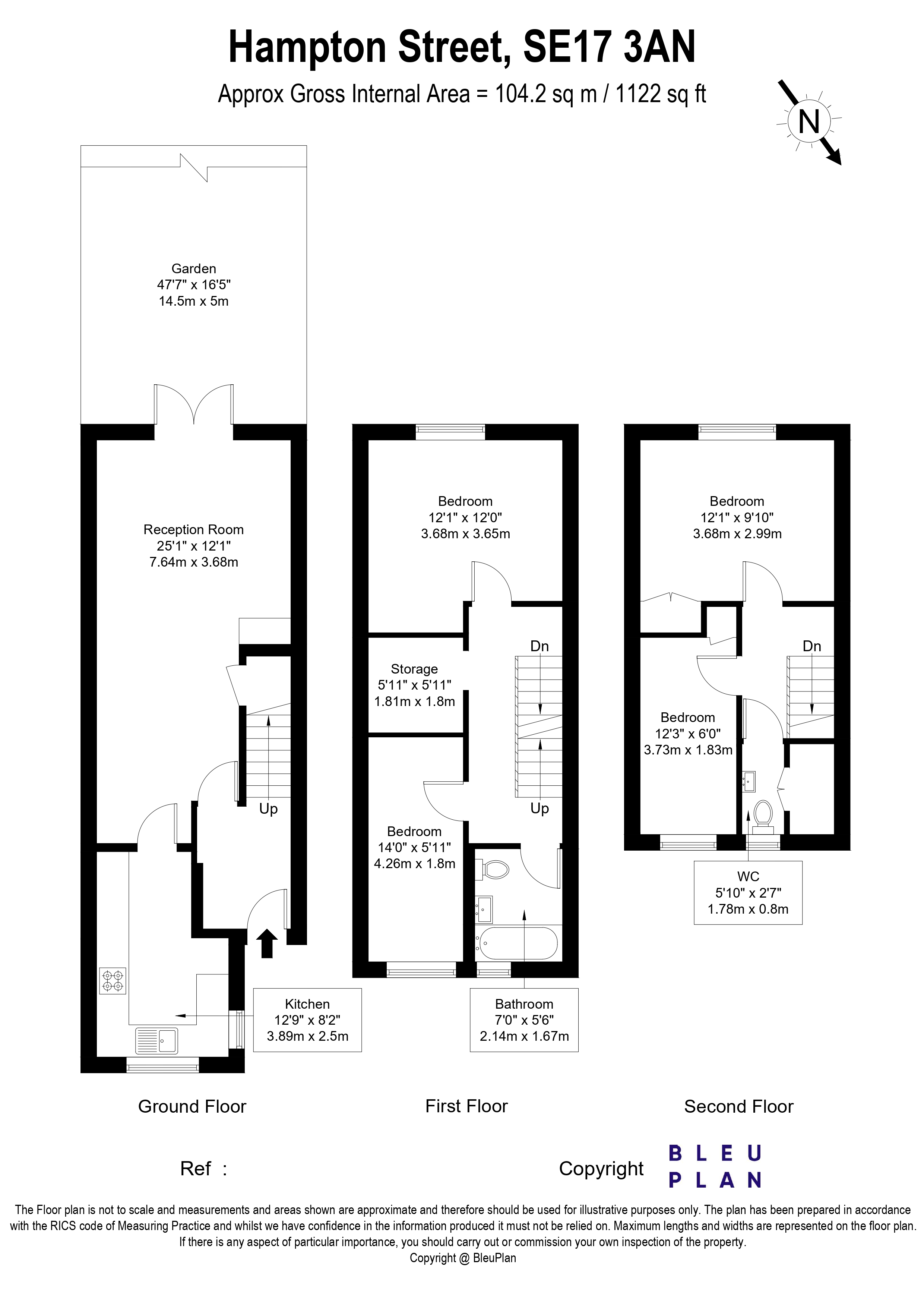 Hampton Street  floorplan