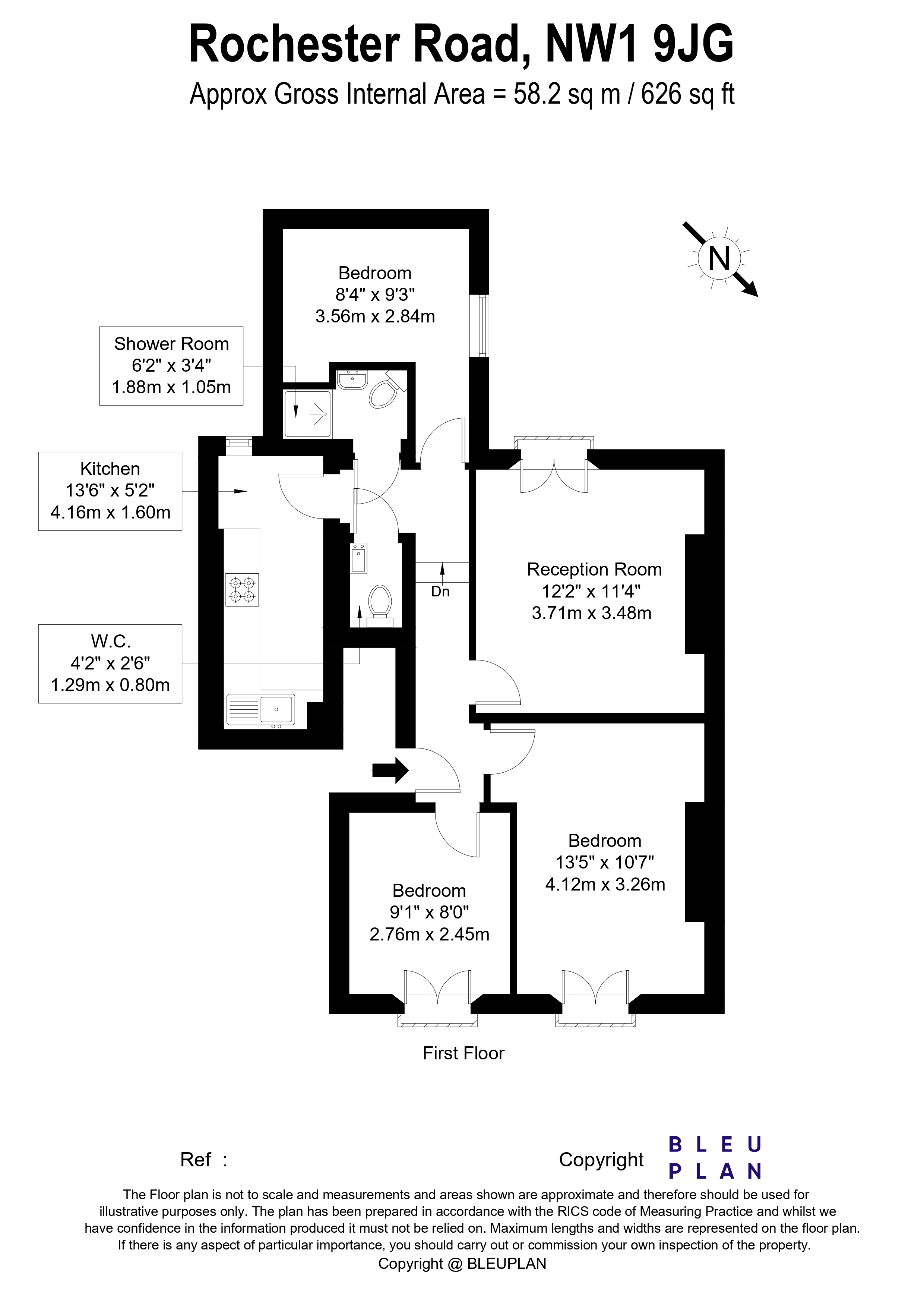 Rochester Road floorplan