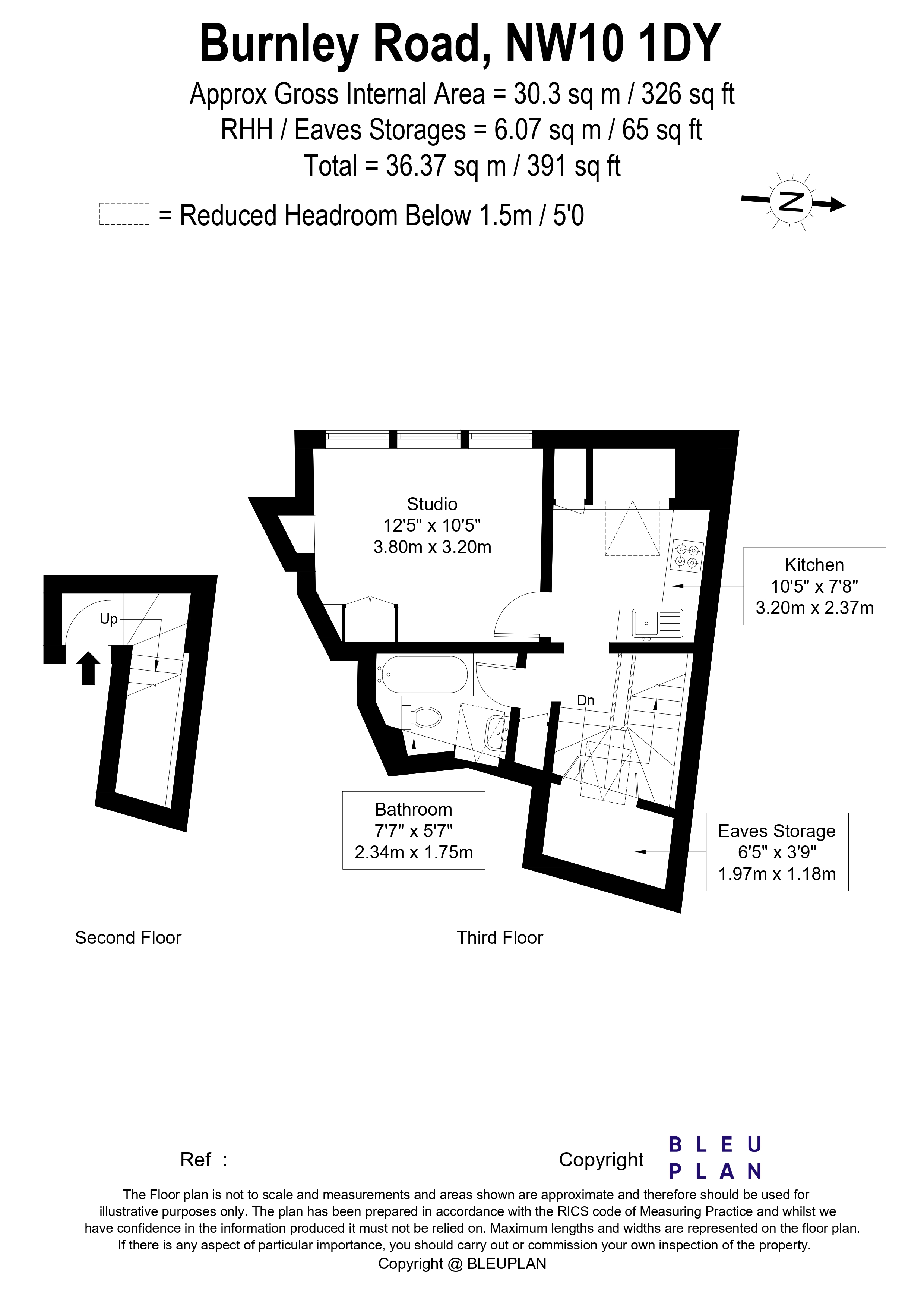 Burnley Road, London, NW10 floorplan