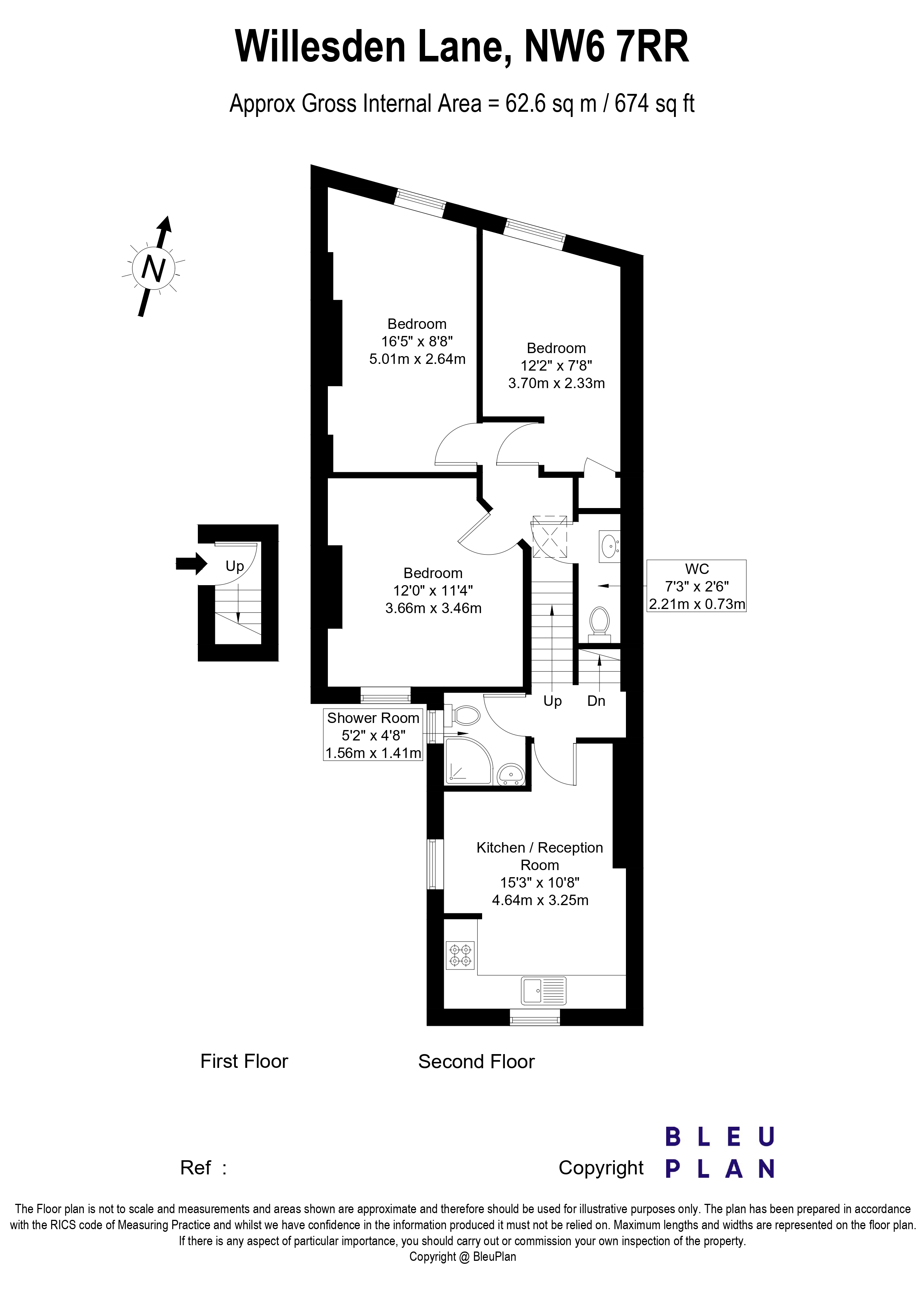 Willesden Lane, London, NW6 floorplan
