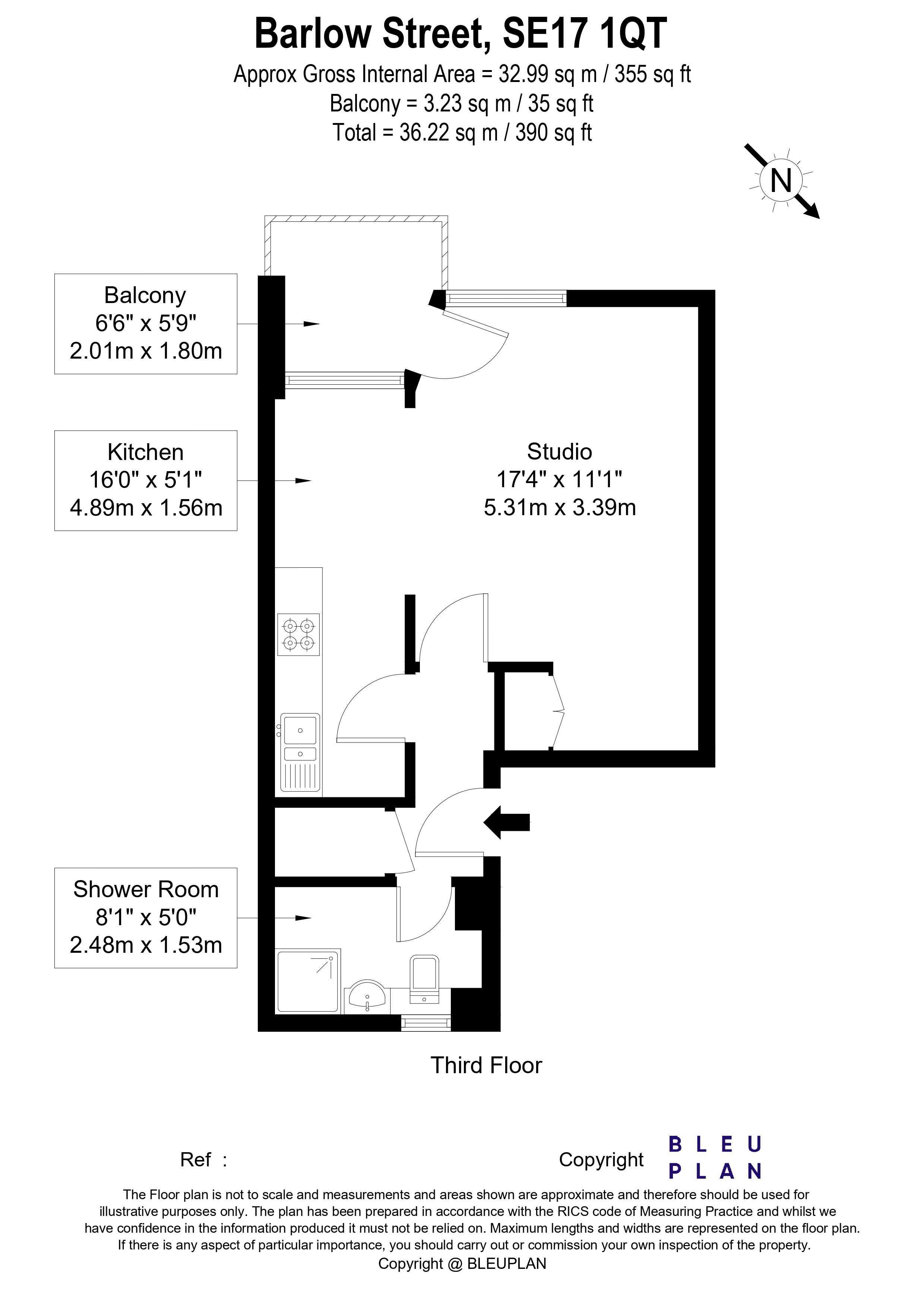 Barlow Street floorplan