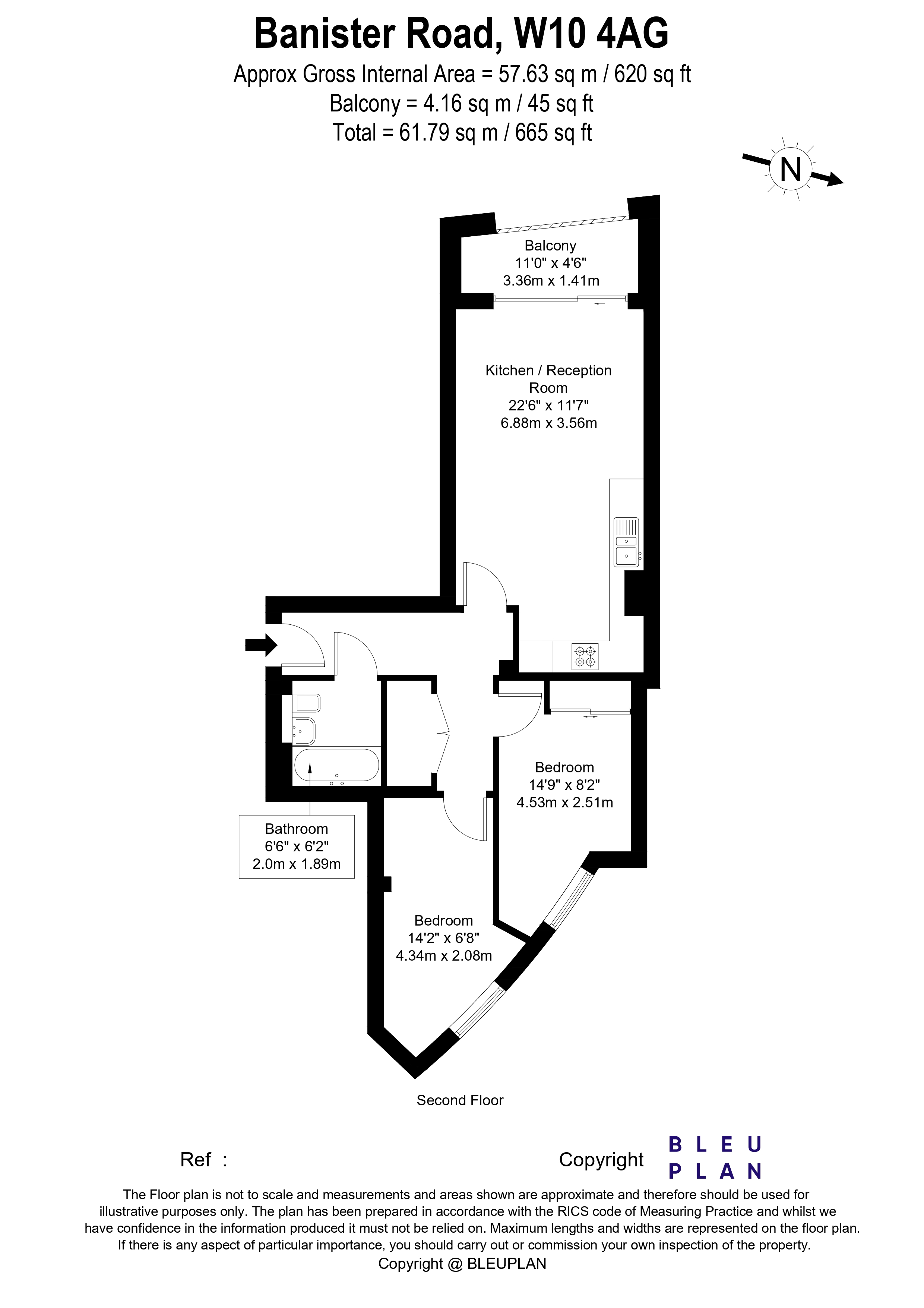 Banister Road, London, W10 floorplan