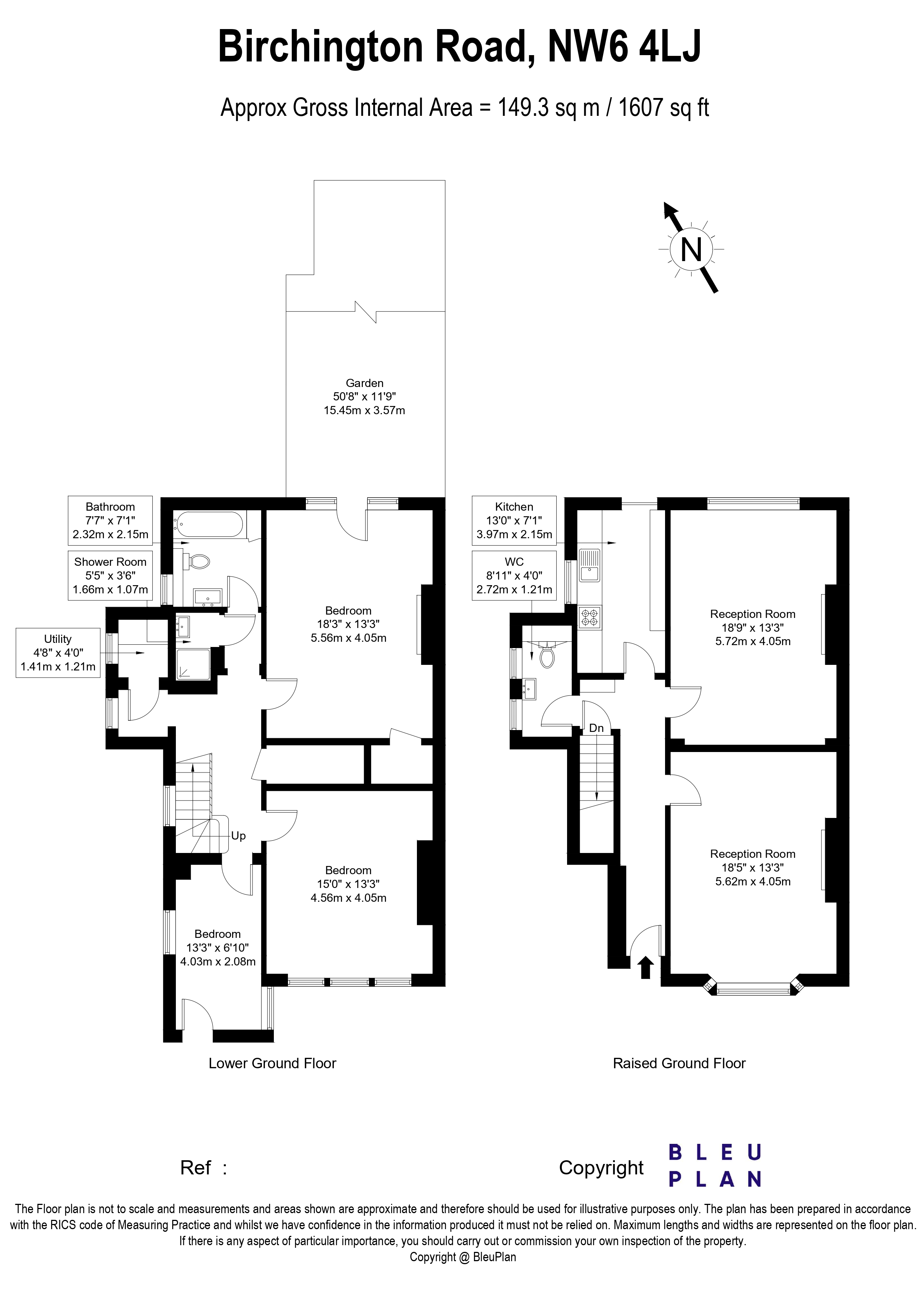 Birchington Road, London, NW6 floorplan