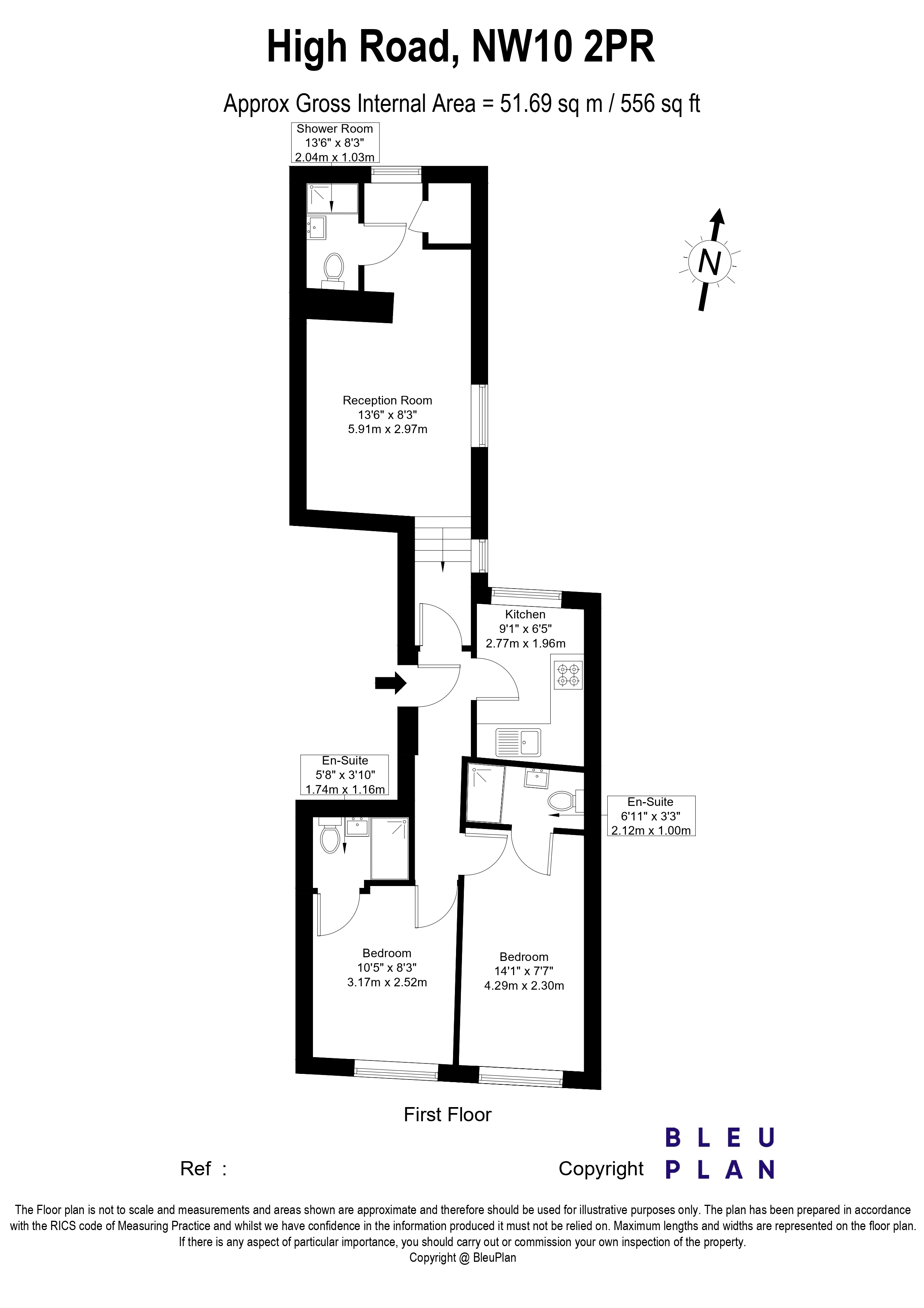 High road, Willesden Green, NW10 floorplan