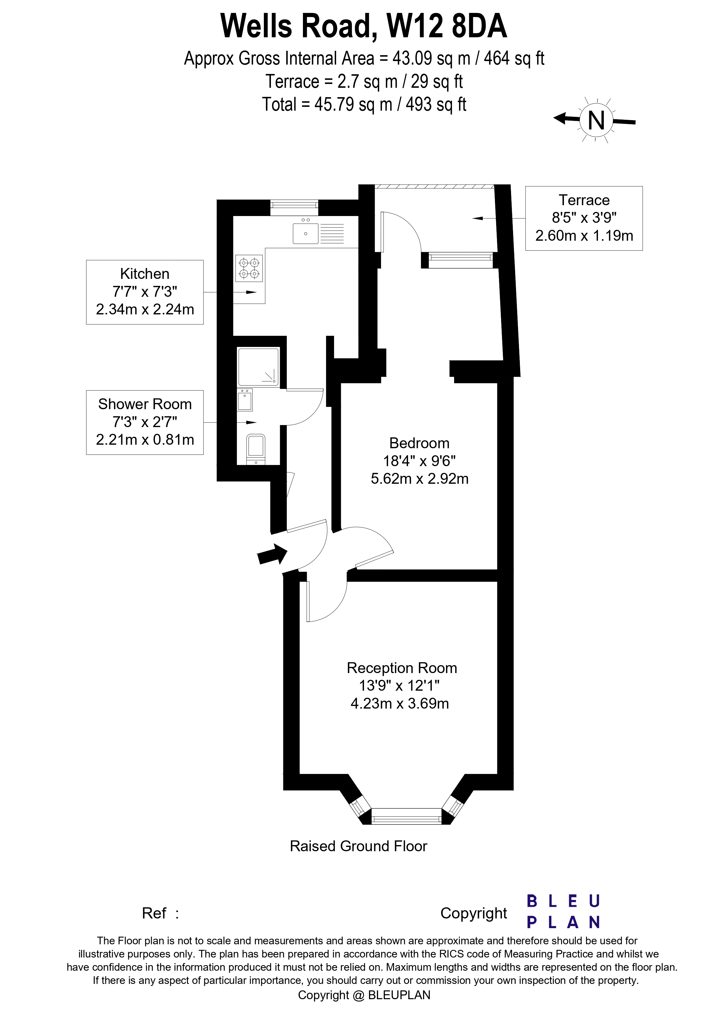 Wells Road, London, W12 floorplan