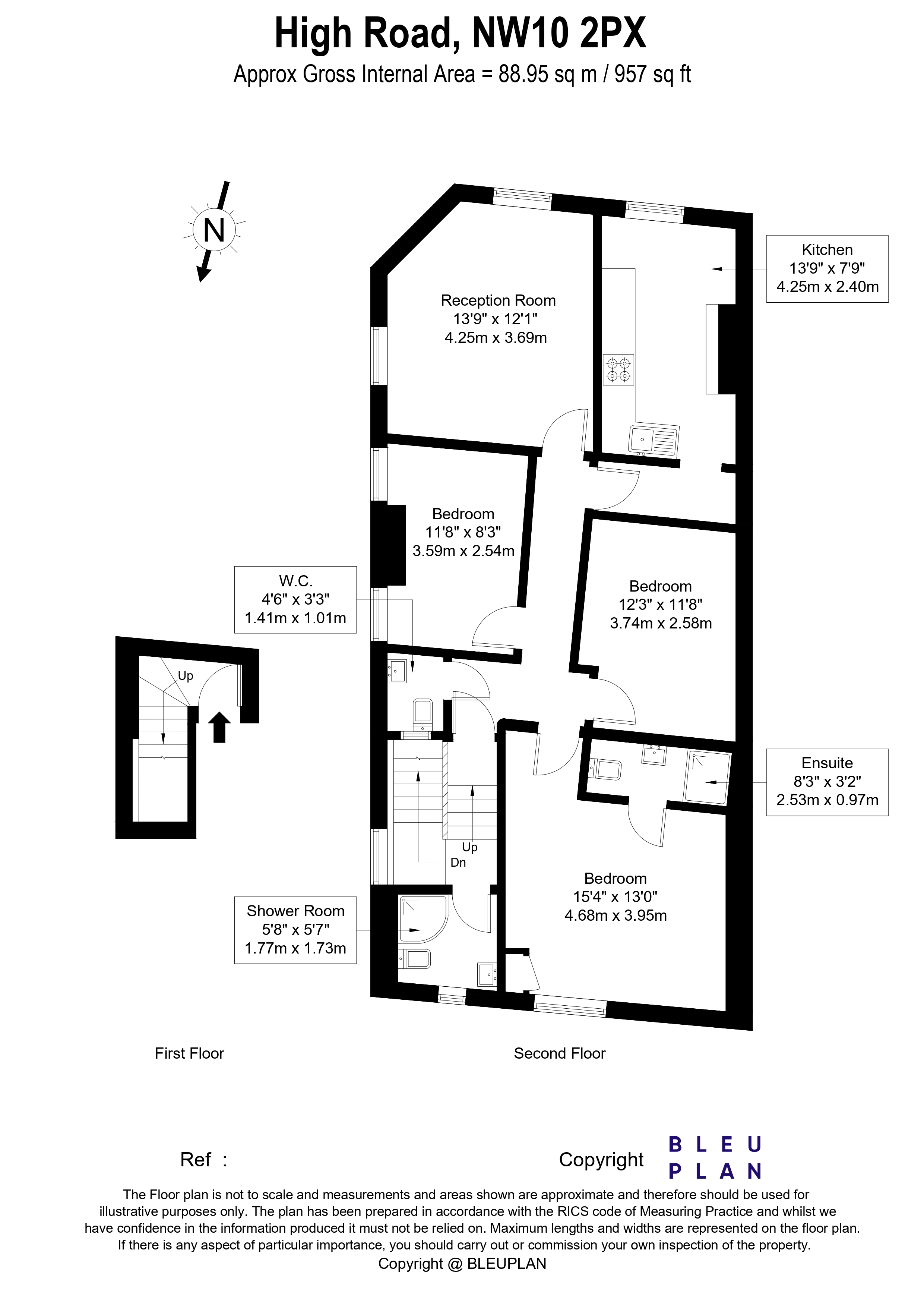 High Road, London, NW10 floorplan