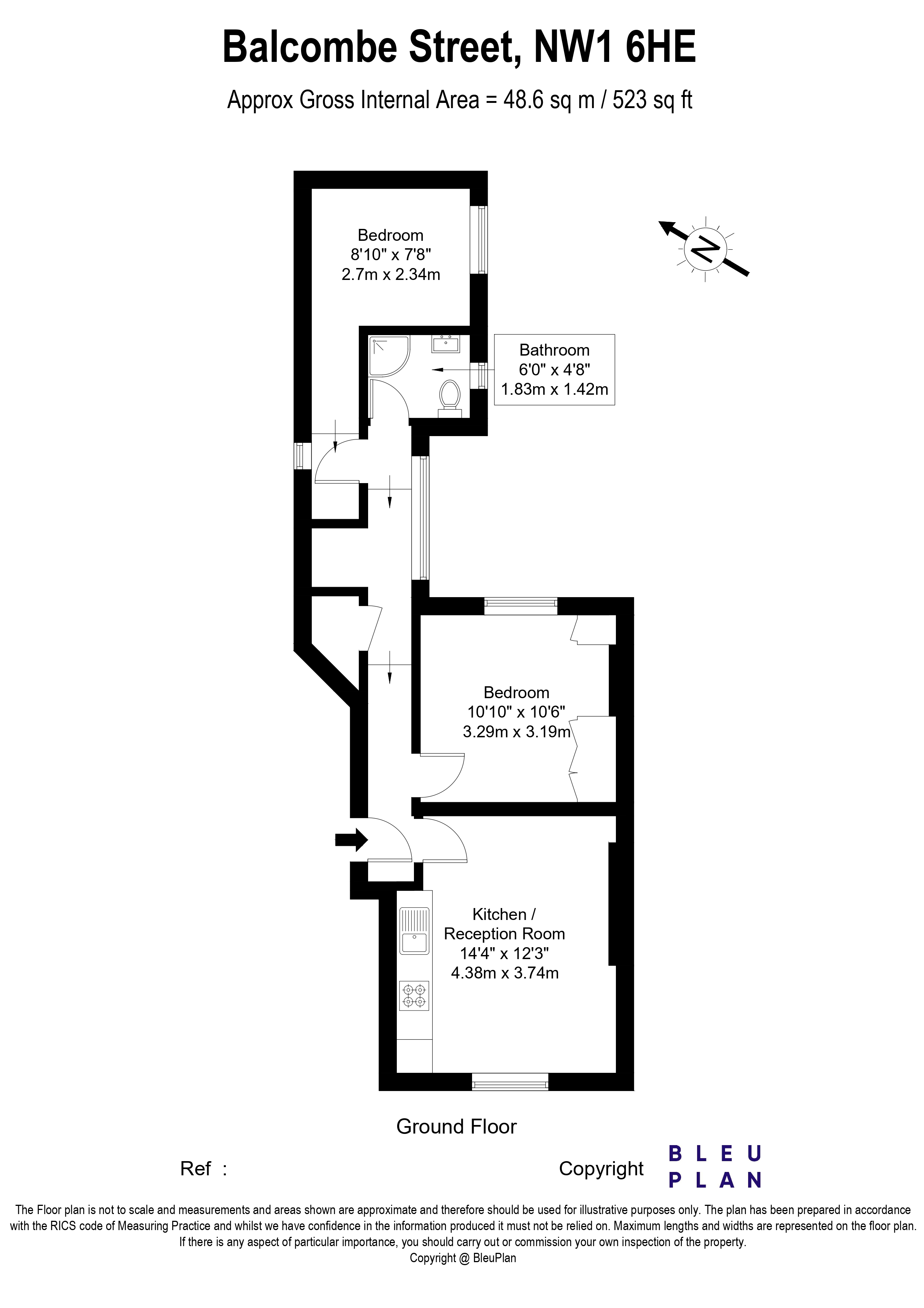 Balcombe Street floorplan