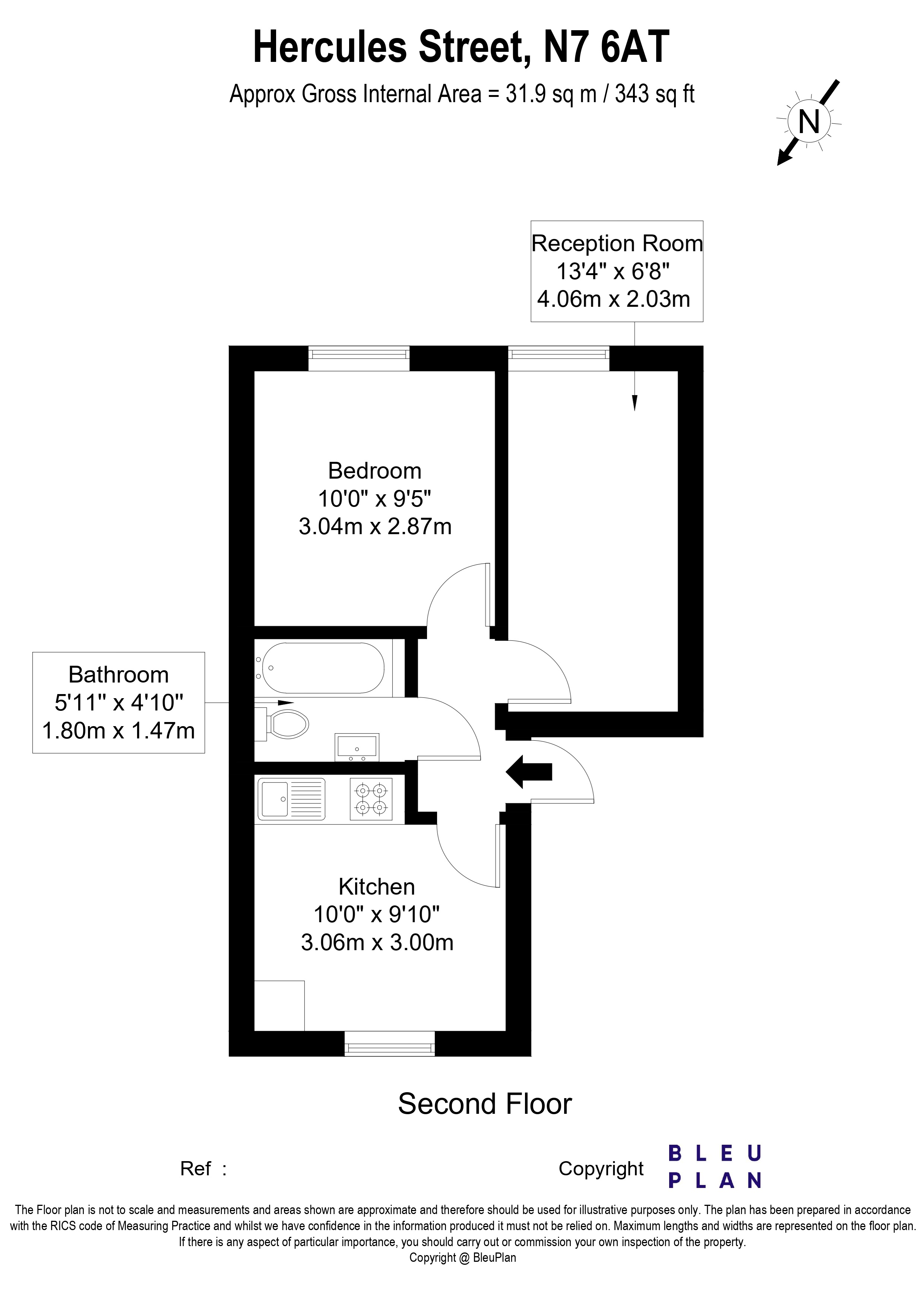 Hercules Street floorplan