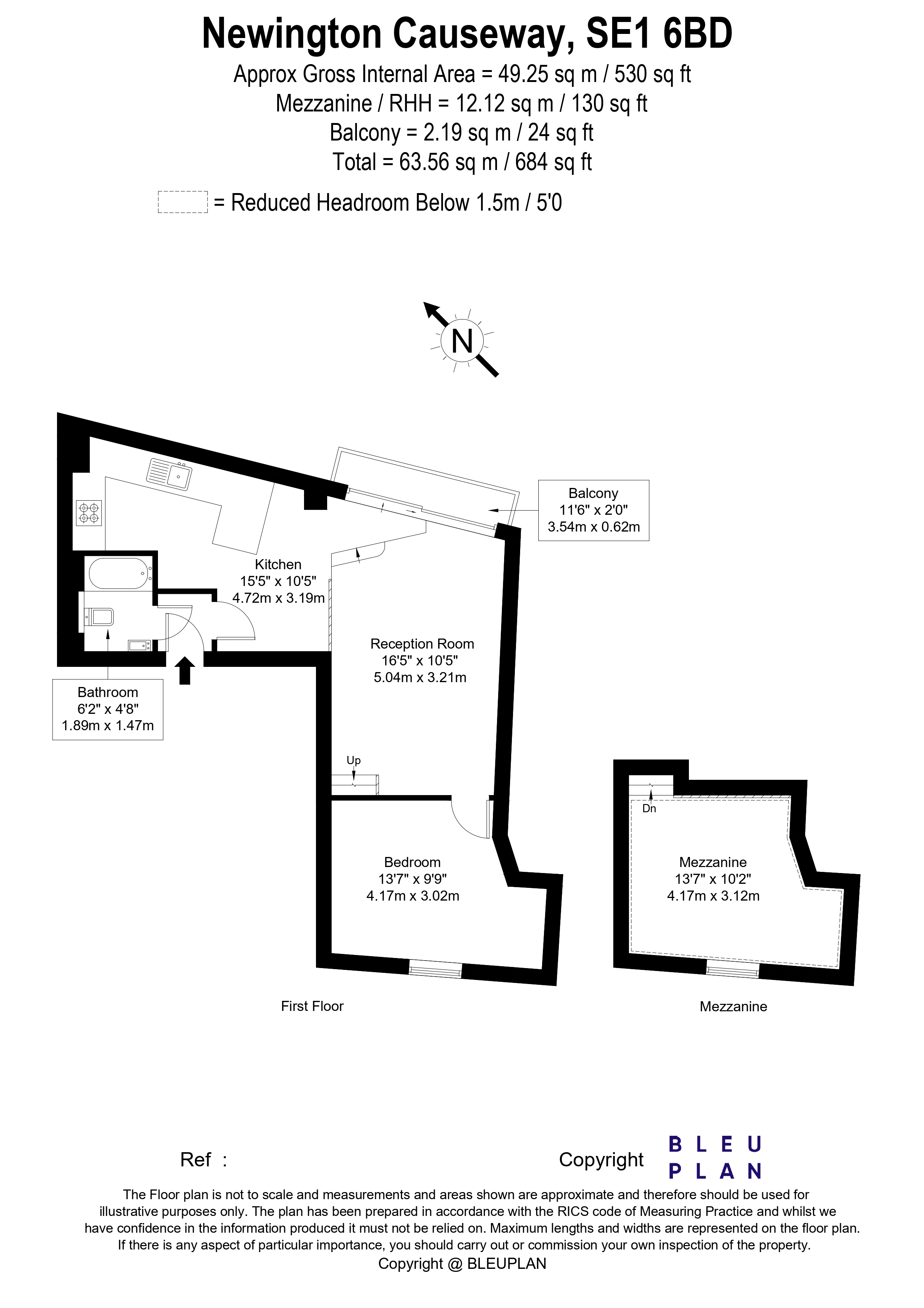 Newington Causeway floorplan