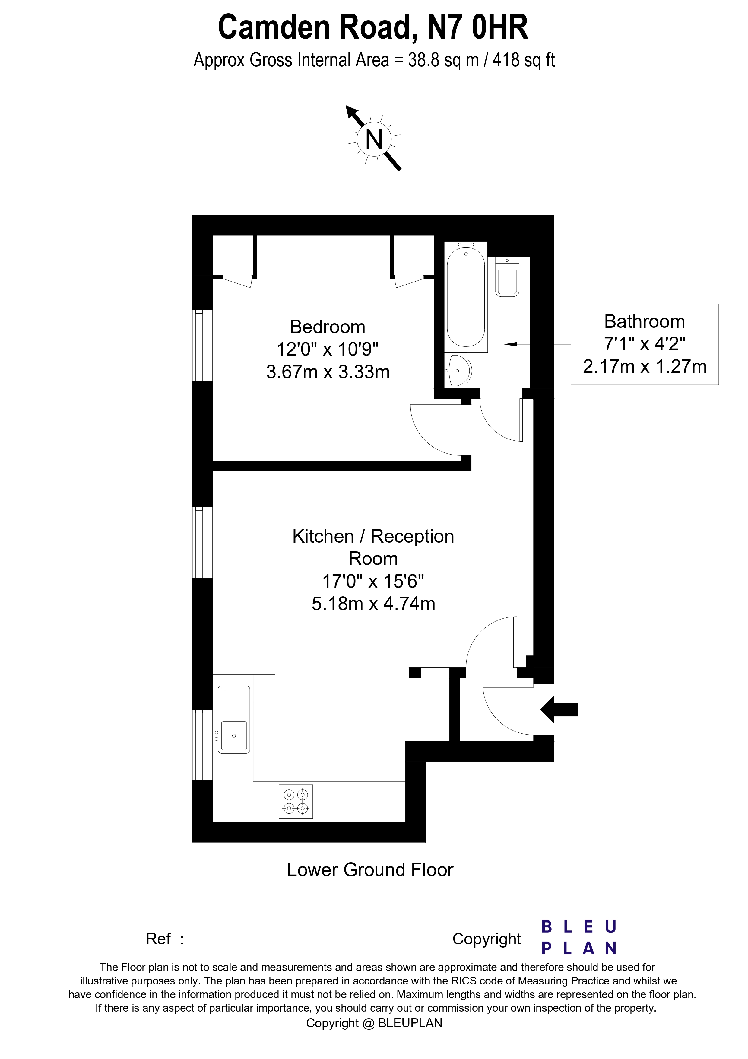 Camden Road floorplan